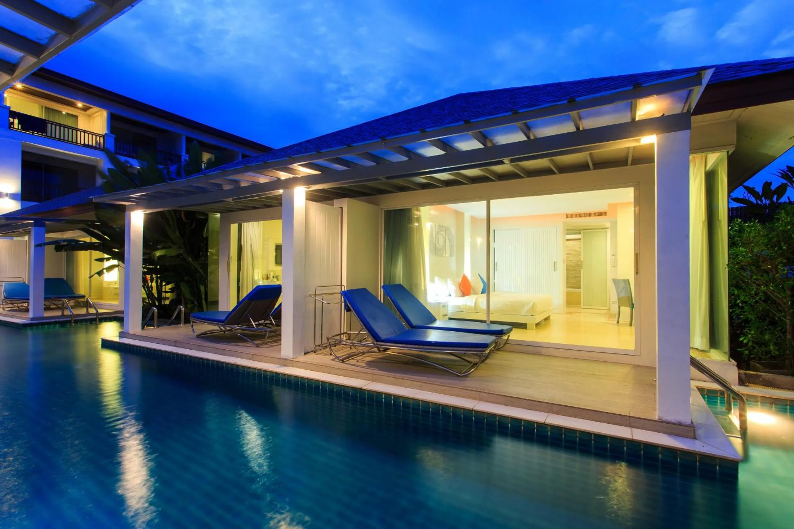 Balcony/Terrace in Samui Resotel Beach Resort