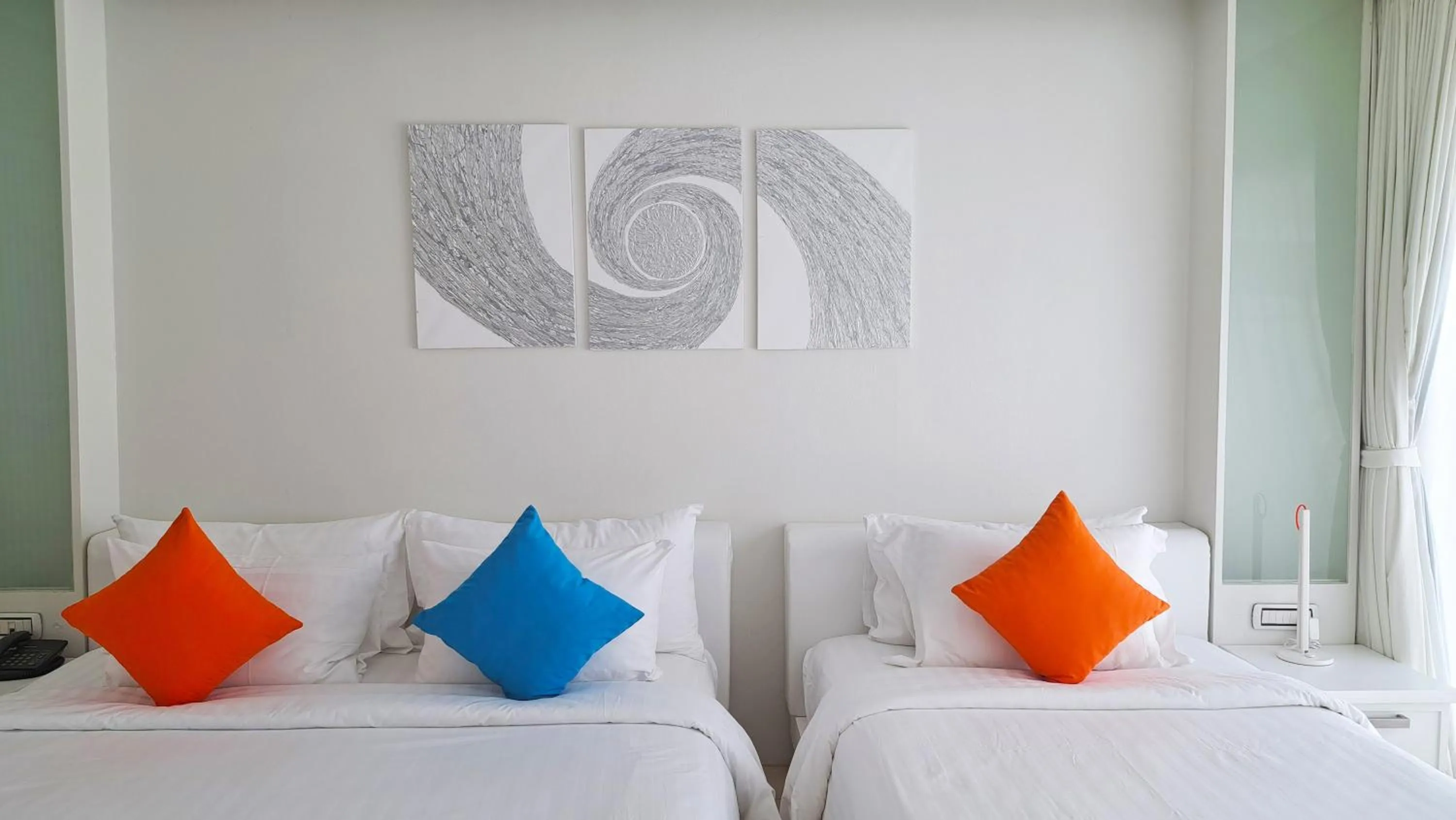 Bedroom, Bed in Samui Resotel Beach Resort