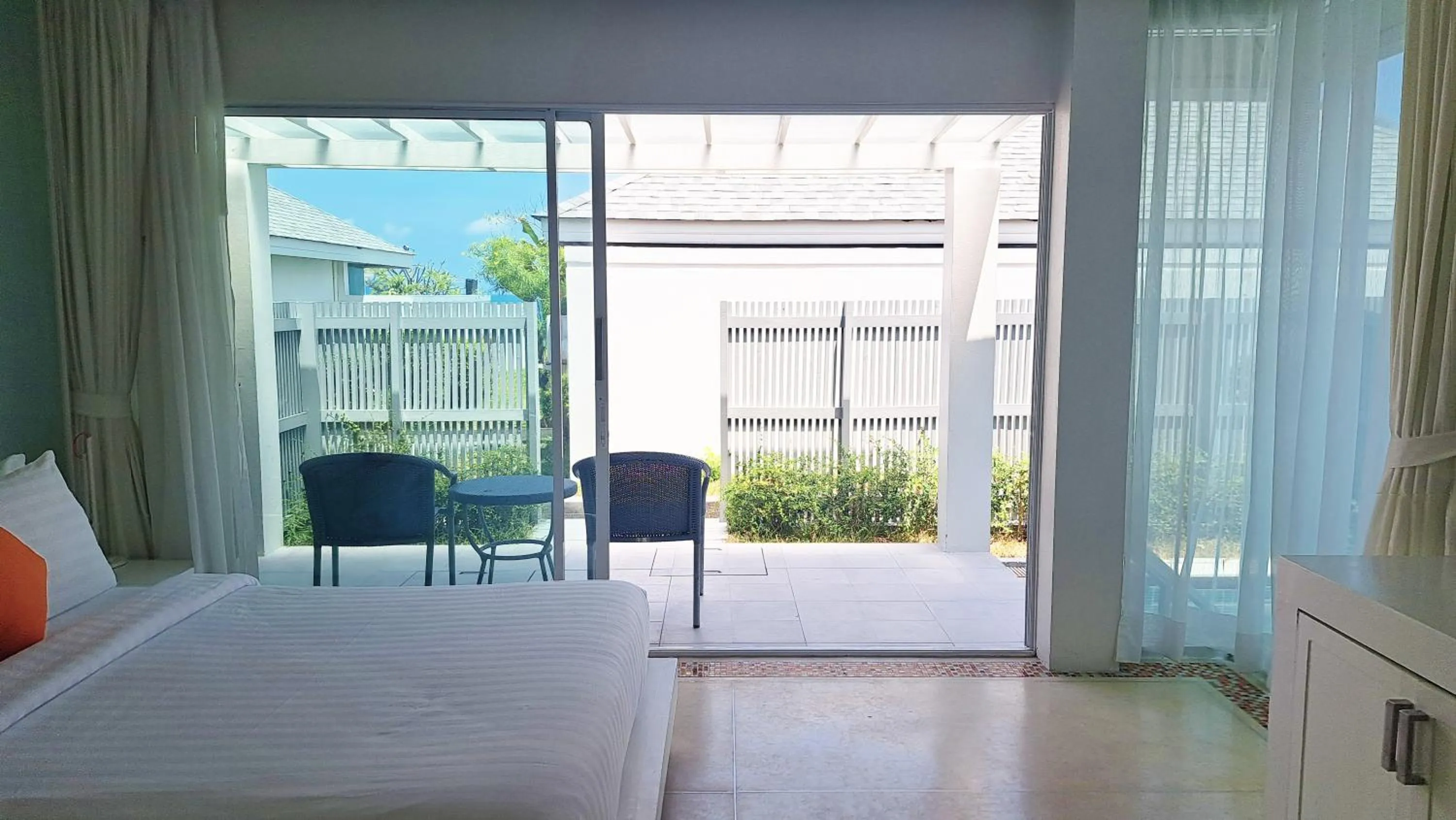 Garden, Bed in Samui Resotel Beach Resort