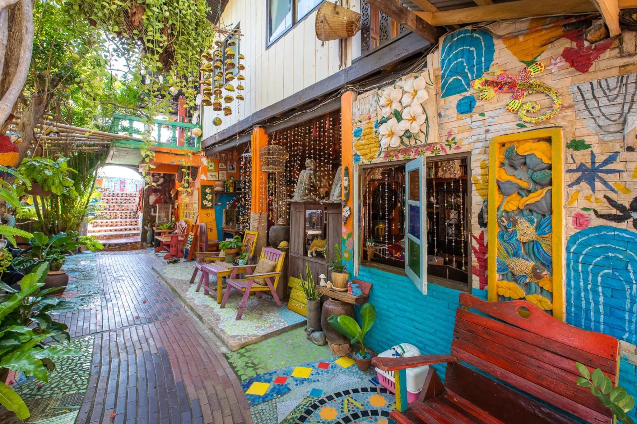 Facade/entrance in Varinda Resort