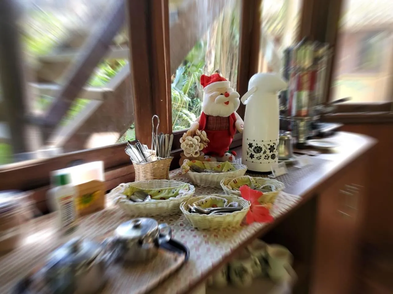 Dining area in Stolz Chales