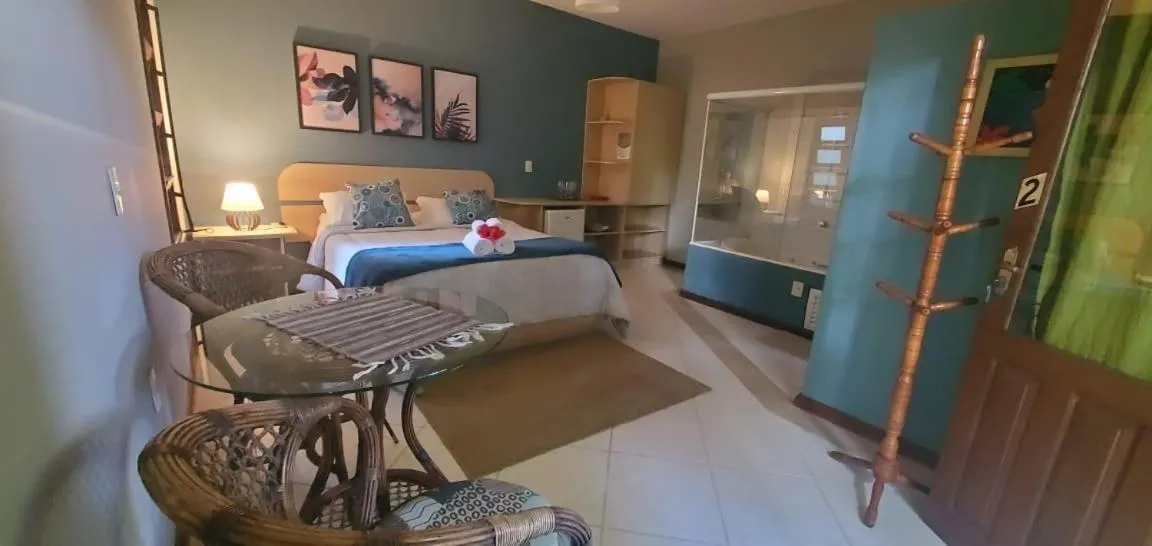 Bedroom, Bed in Stolz Chales