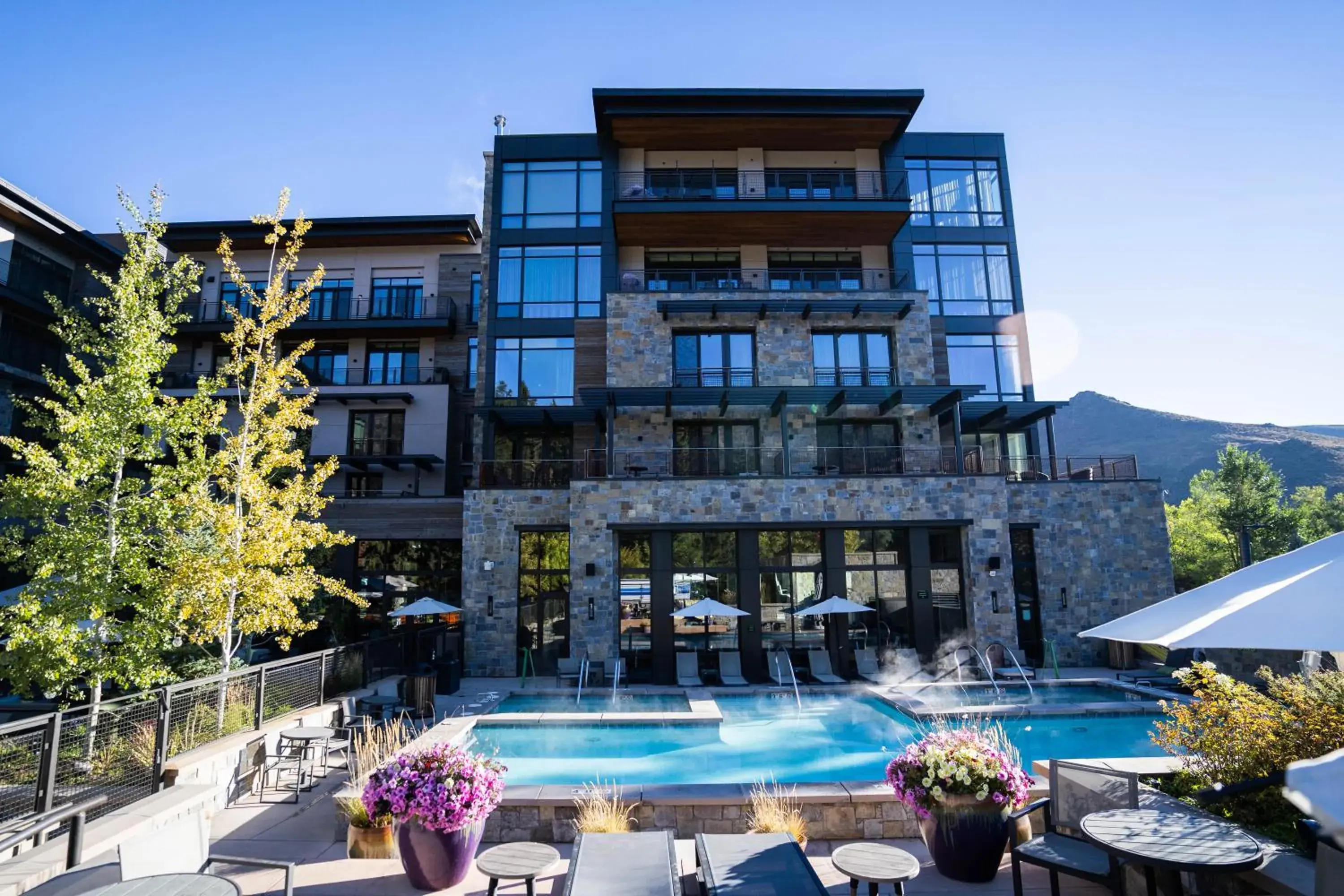 Mountain view in Limelight Hotel Ketchum Mountain view in Limelight Hotel Ketchum