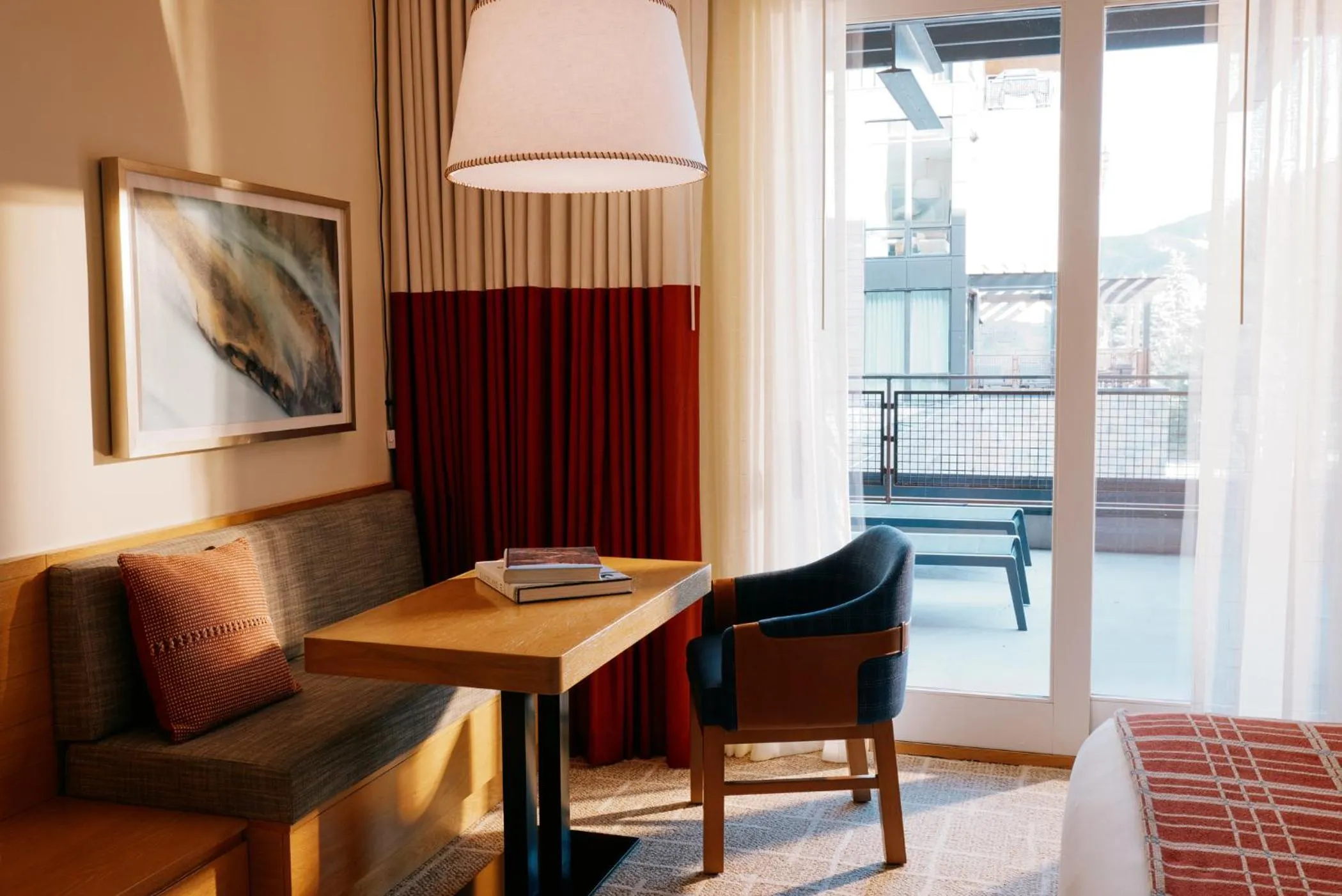 Seating area in Limelight Hotel Ketchum