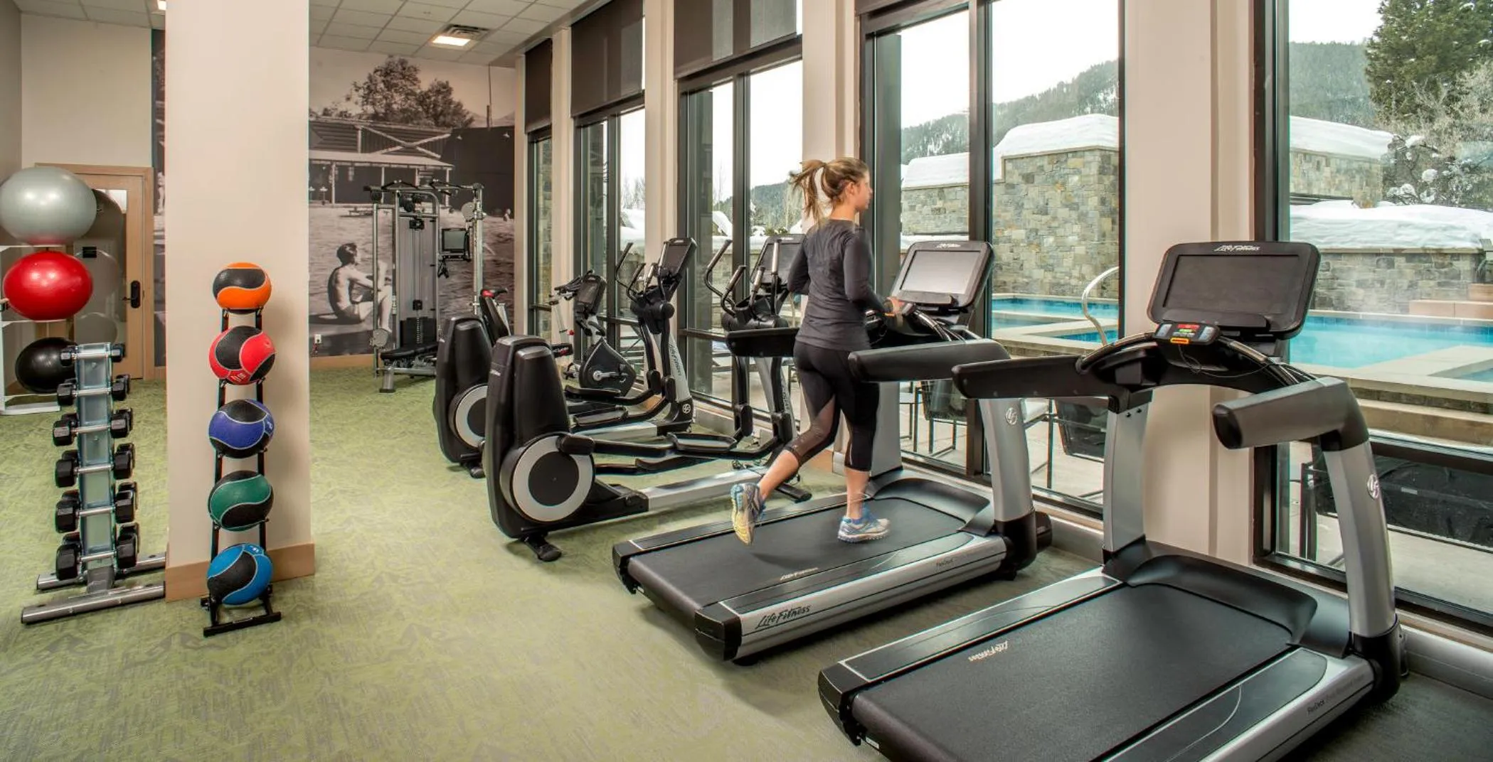 Fitness centre/facilities in Limelight Hotel Ketchum