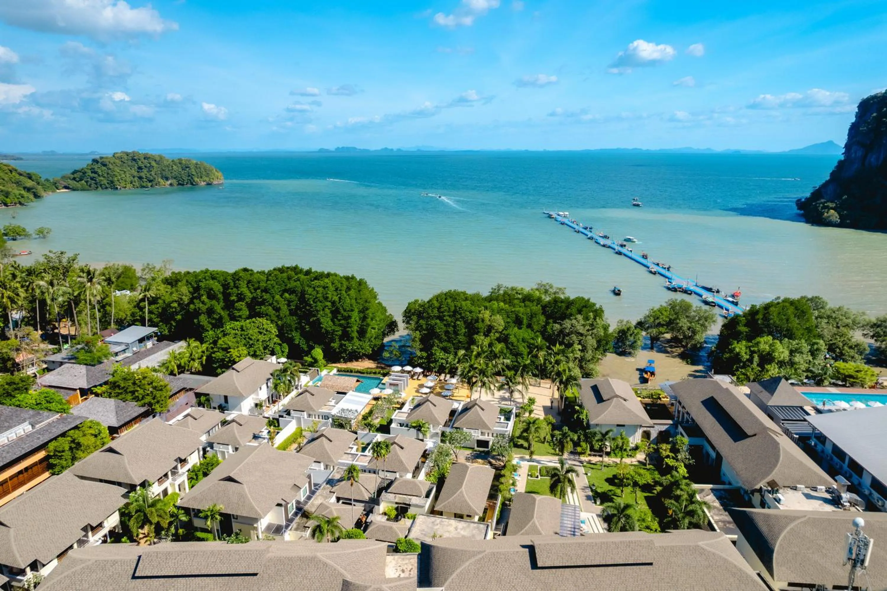 Bird's eye view in Bhu Nga Thani Resort & Villas Railay