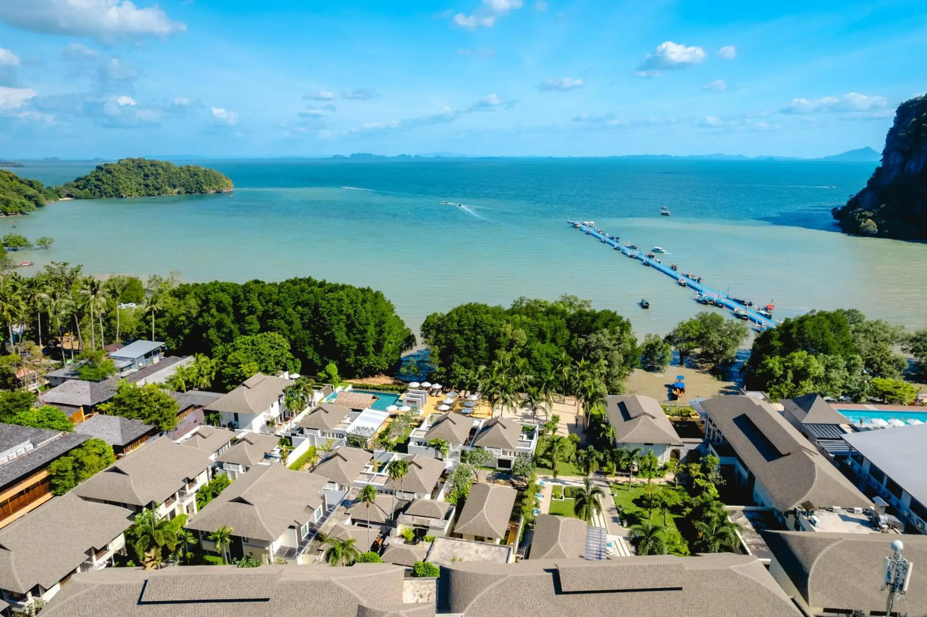 Bird's eye view in Bhu Nga Thani Resort & Villas Railay Bird's eye view in Bhu Nga Thani Resort & Villas Railay