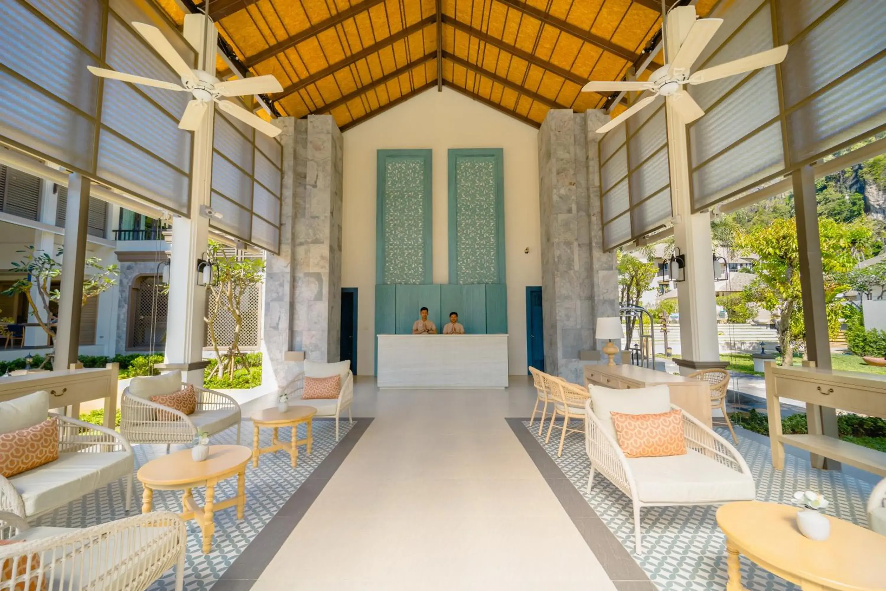 Lobby or reception in Bhu Nga Thani Resort & Villas Railay Lobby or reception in Bhu Nga Thani Resort & Villas Railay