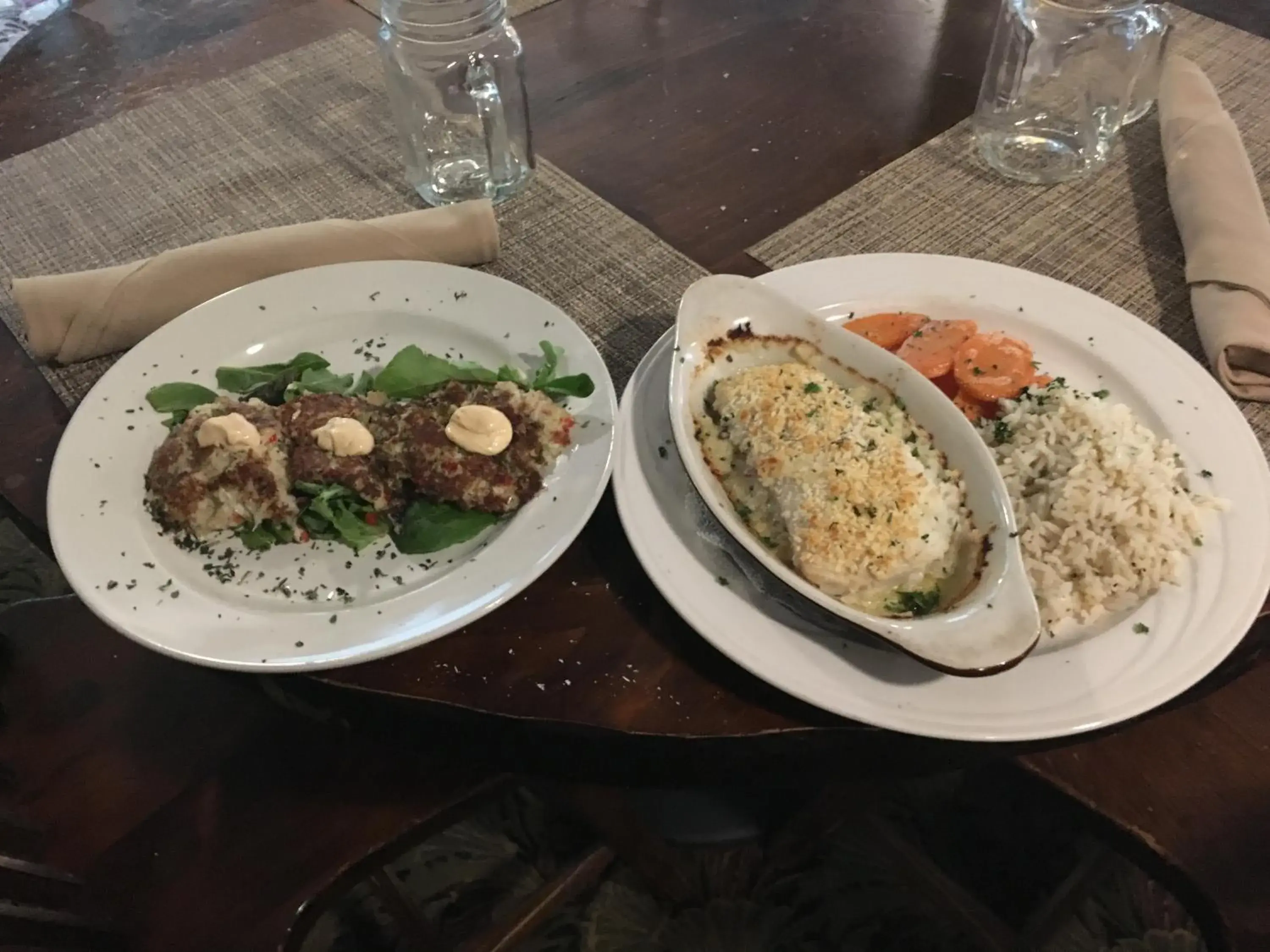 Food close-up in The Upper Pass Lodge Food close-up in The Upper Pass Lodge