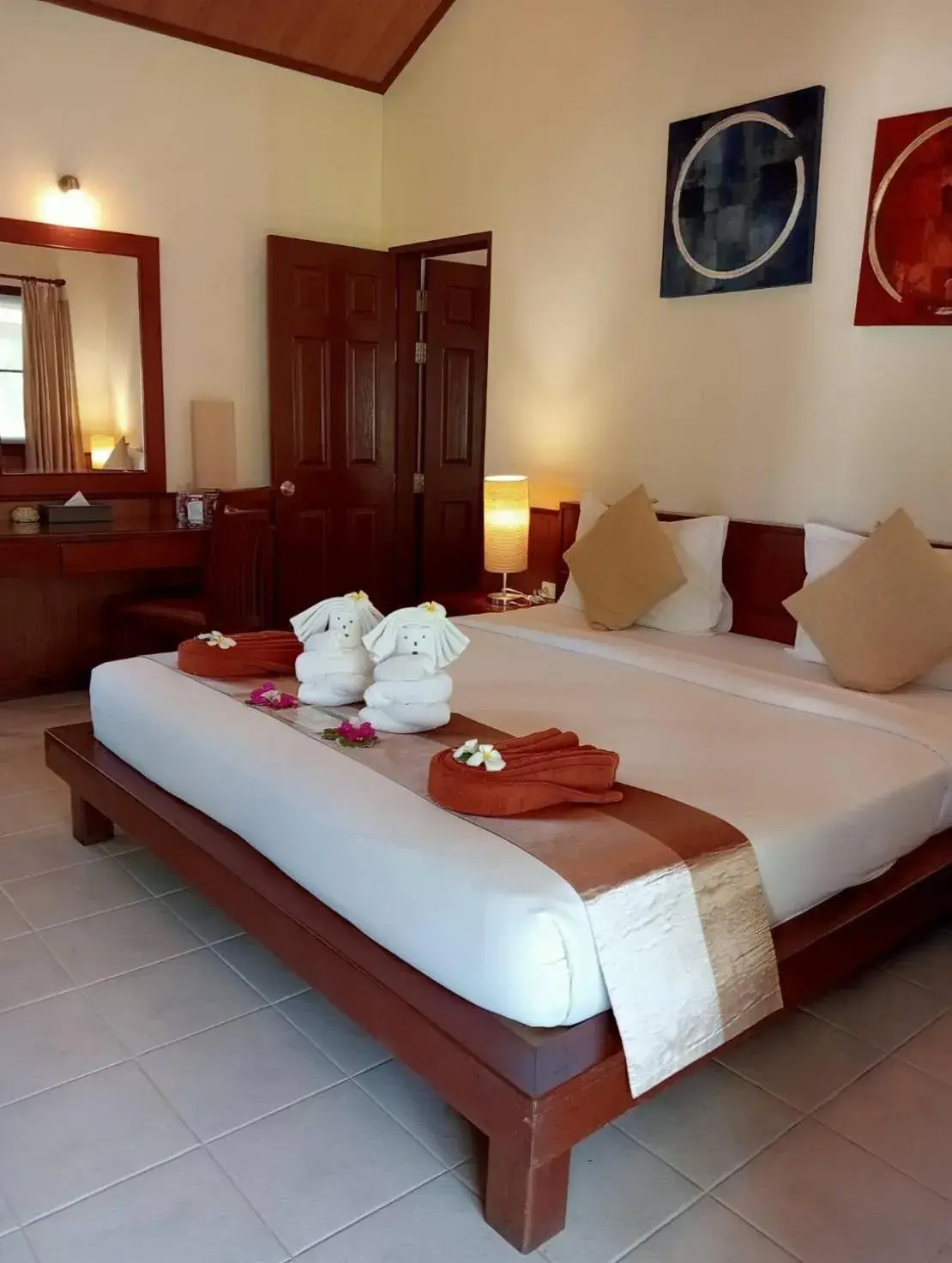 Bedroom, Bed in Pinnacle Samui Resort Bedroom, Bed in Pinnacle Samui Resort