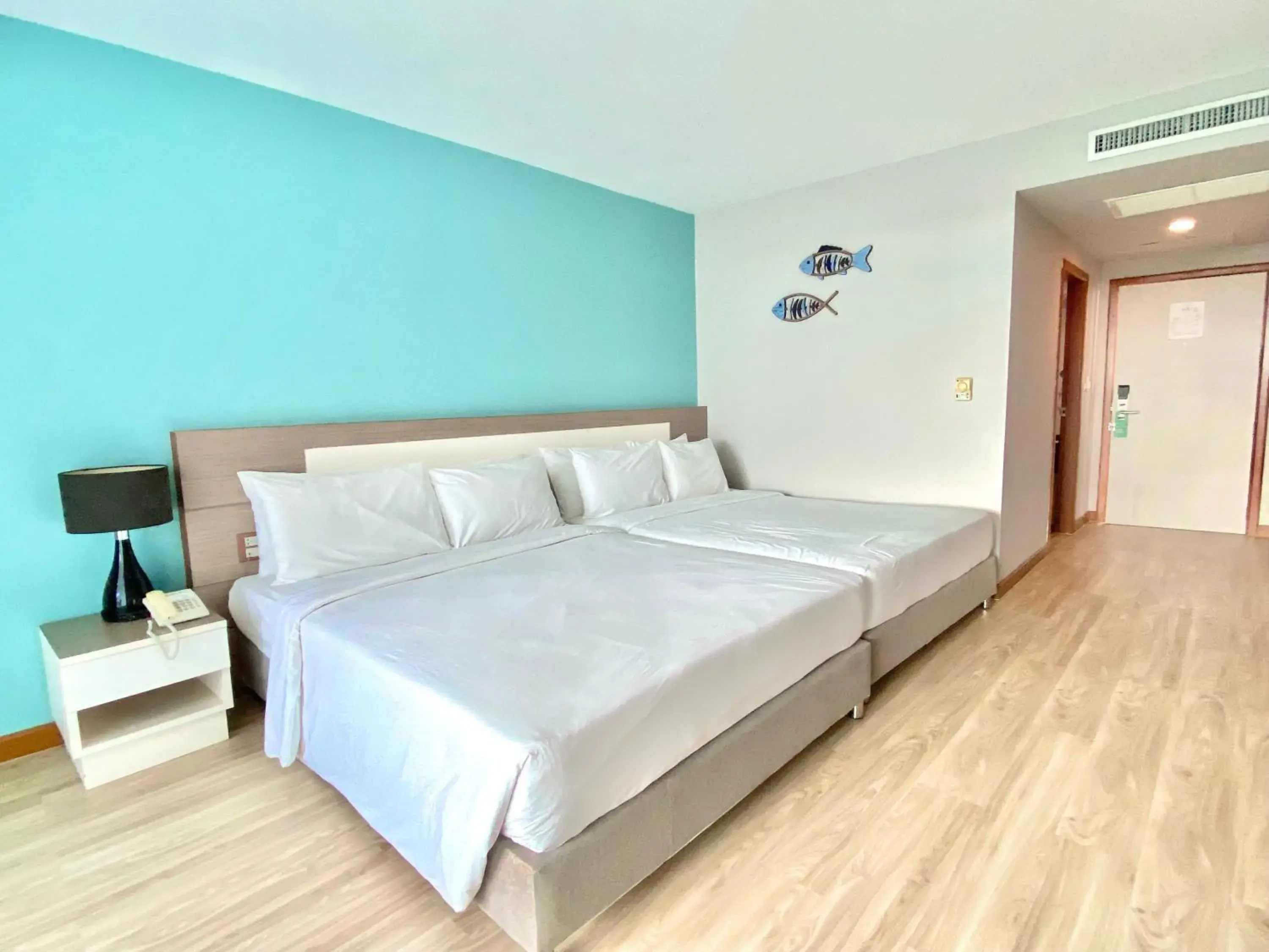 Bedroom, Bed in Pinnacle Grand Jomtien Resort and Beach Club Bedroom, Bed in Pinnacle Grand Jomtien Resort and Beach Club