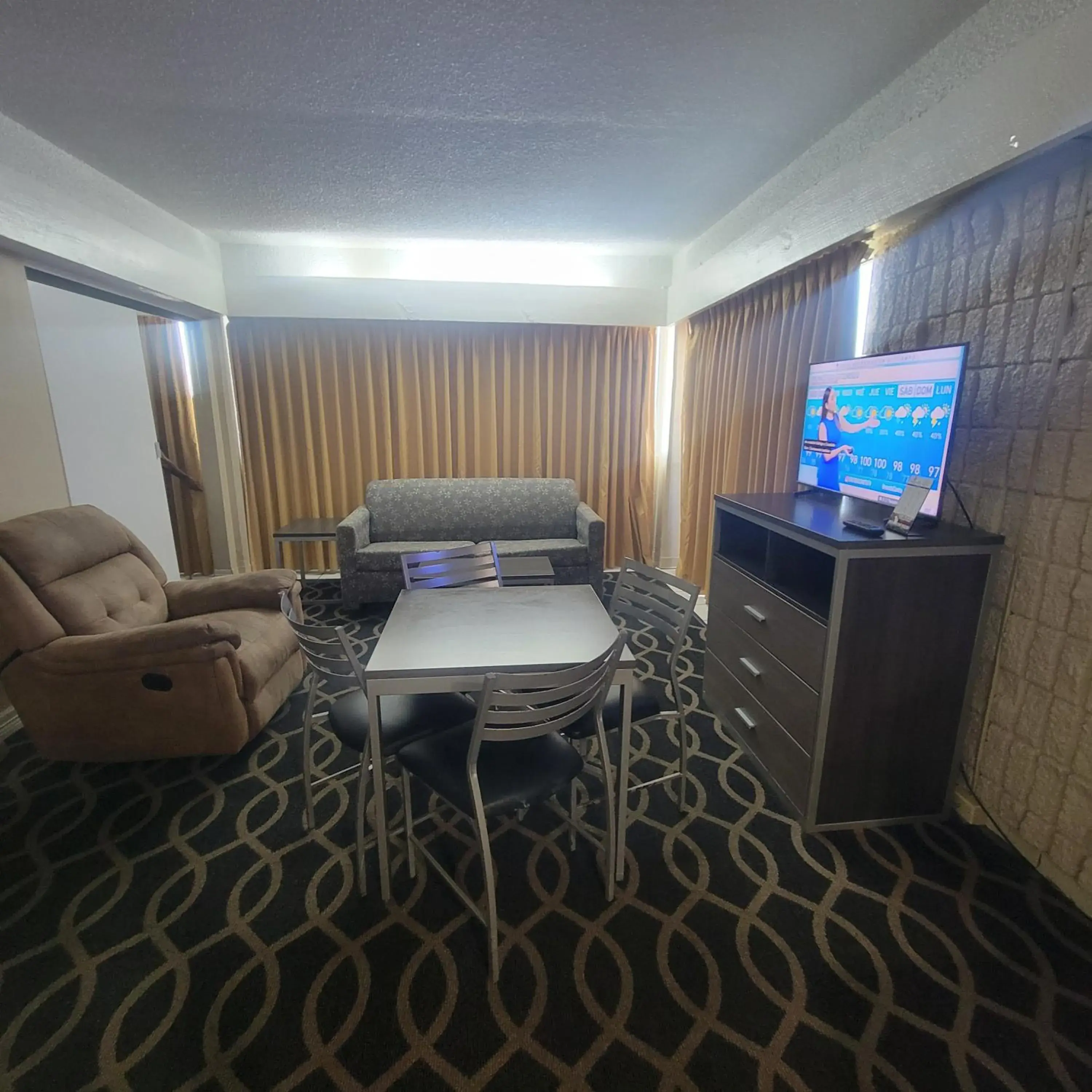 Living room in Padre South Hotel On The Beach Living room in Padre South Hotel On The Beach