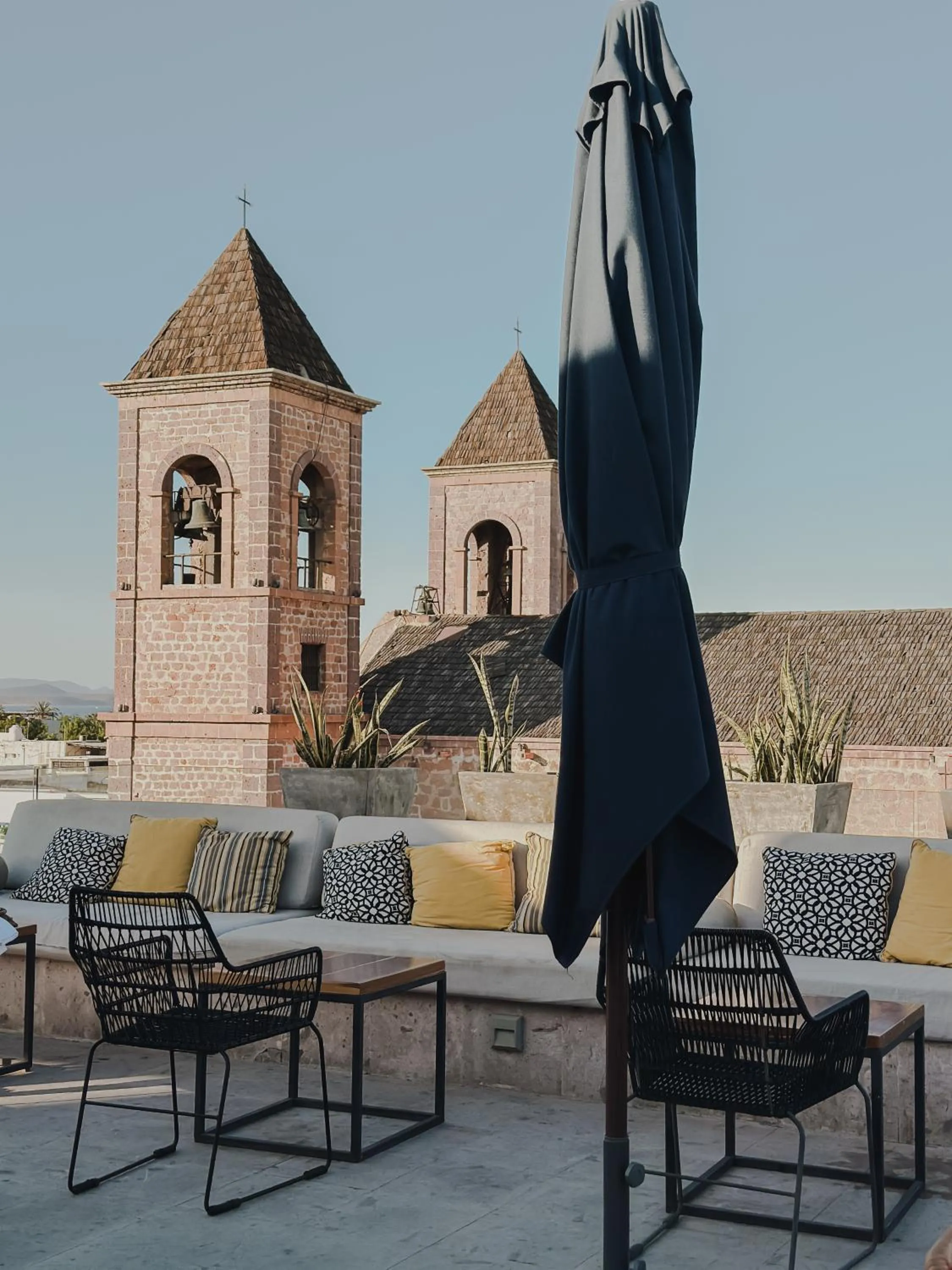 Balcony/Terrace in Hotel Catedral La Paz