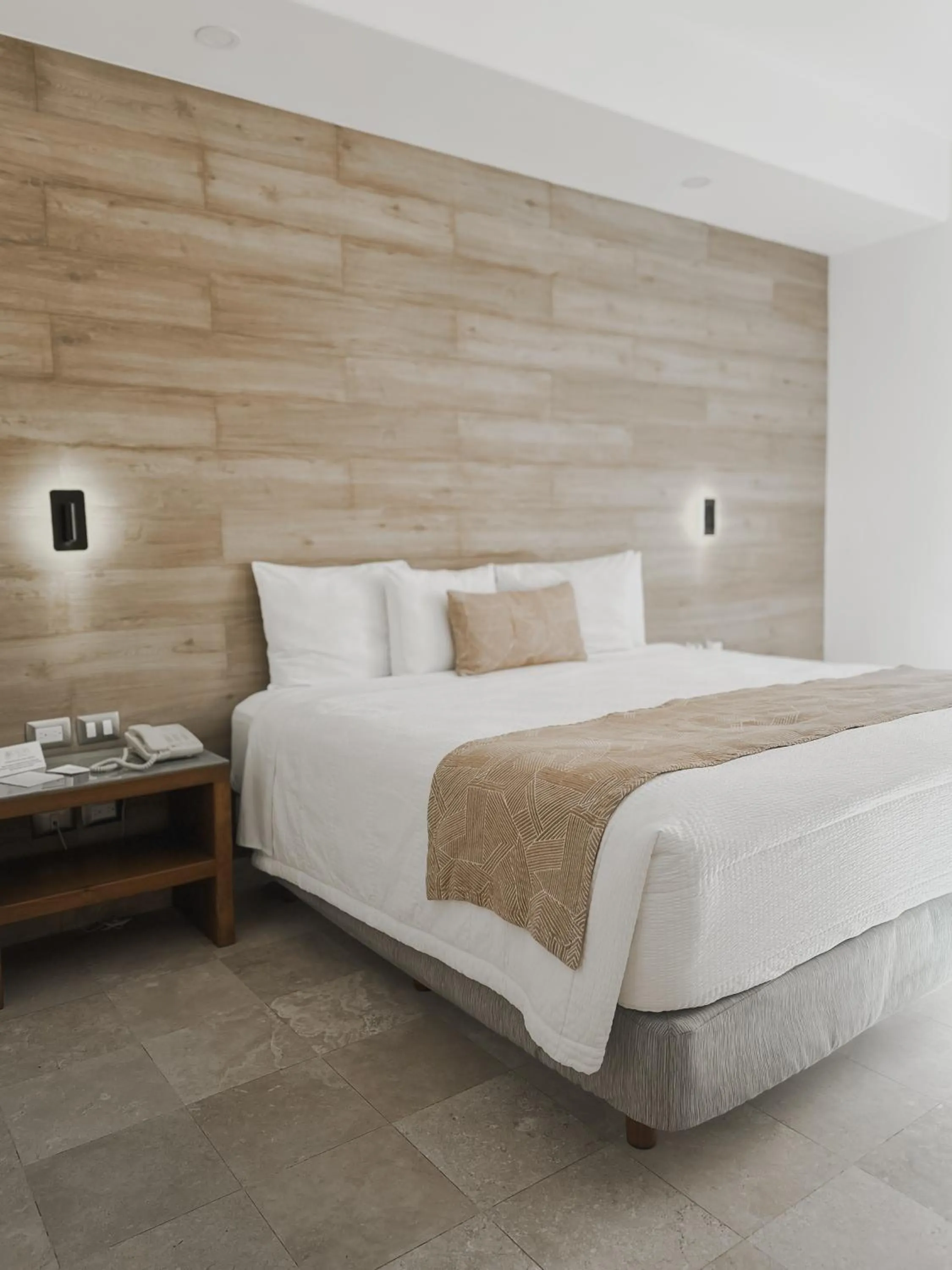 Location, Bed in Hotel Catedral La Paz