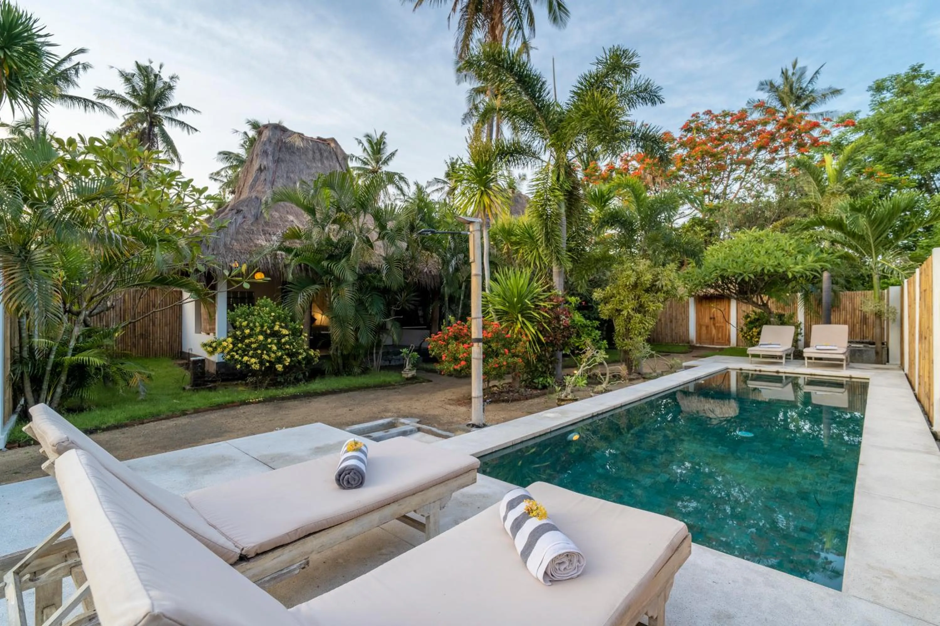 Patio in Breathe Villa Meno