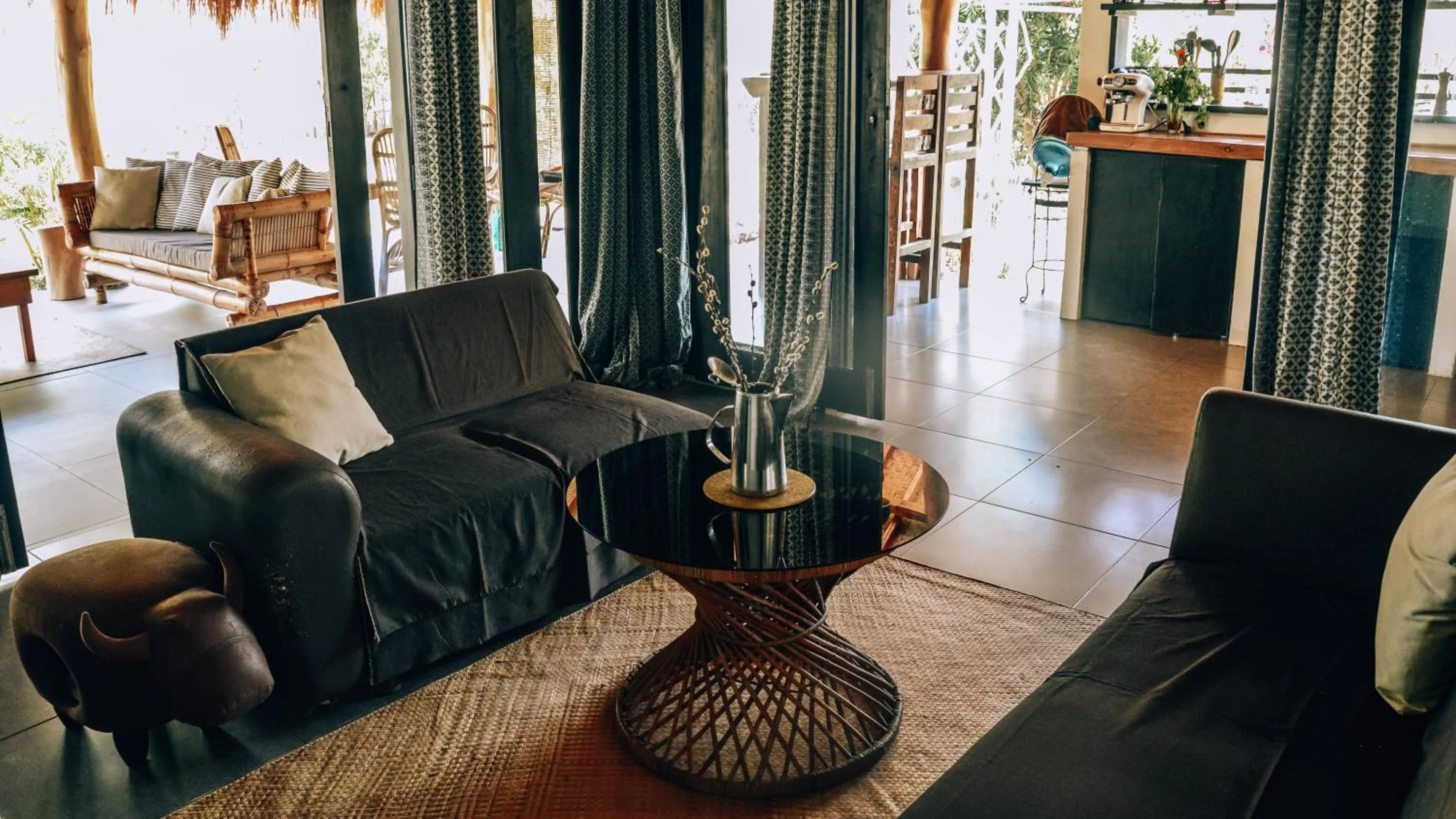 Living room in Breathe Villa Meno