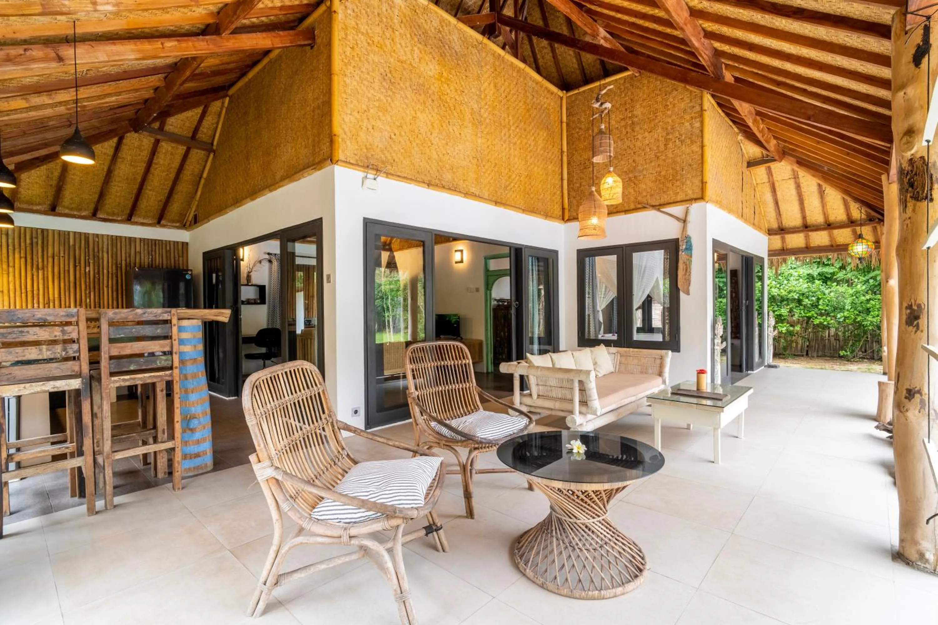 Balcony/Terrace in Breathe Villa Meno