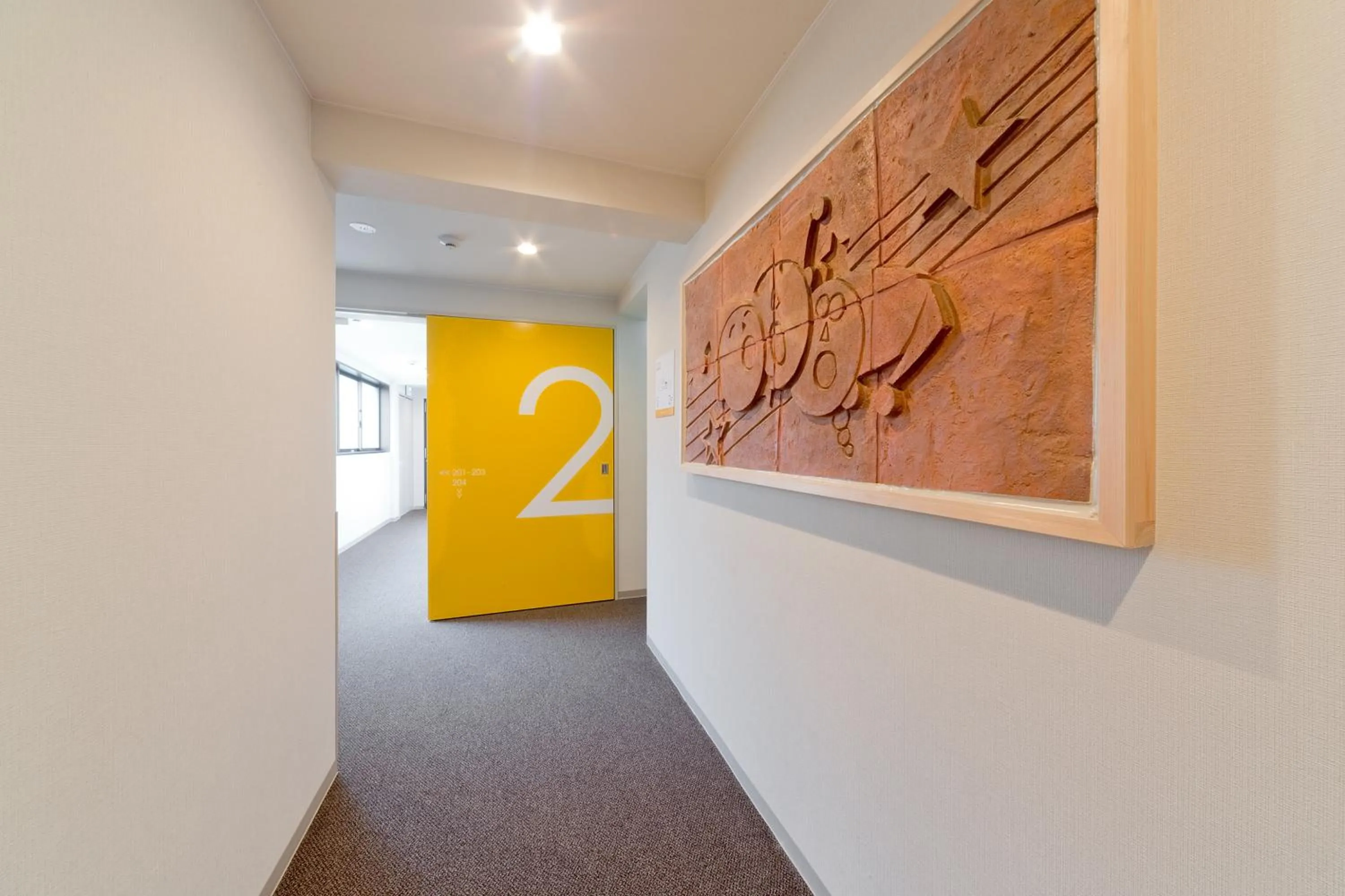 Decorative detail in M's Inn Higashiyama