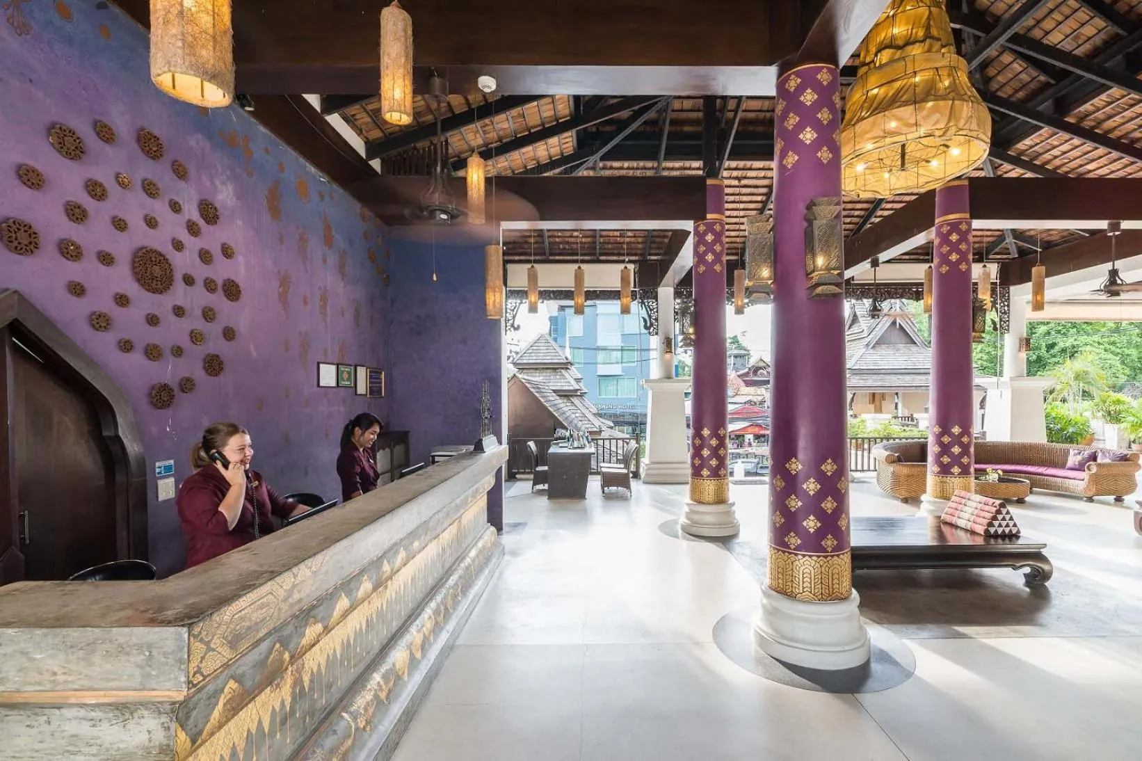 Lobby or reception in Dara Samui Beach Resort Adults Only, Chaweng