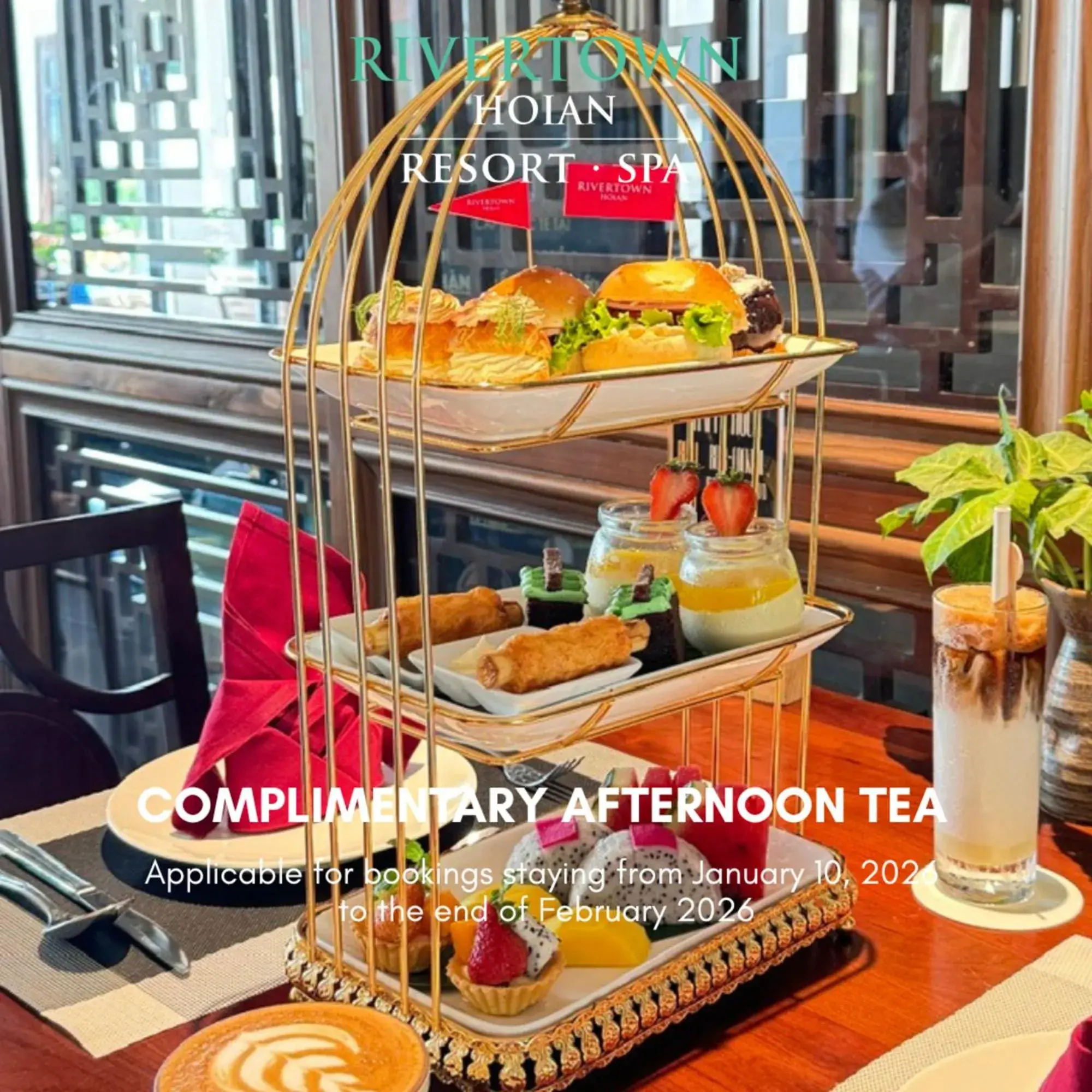 Restaurant/places to eat in RiverTown Hoi An Resort & Spa Restaurant/places to eat in RiverTown Hoi An Resort & Spa