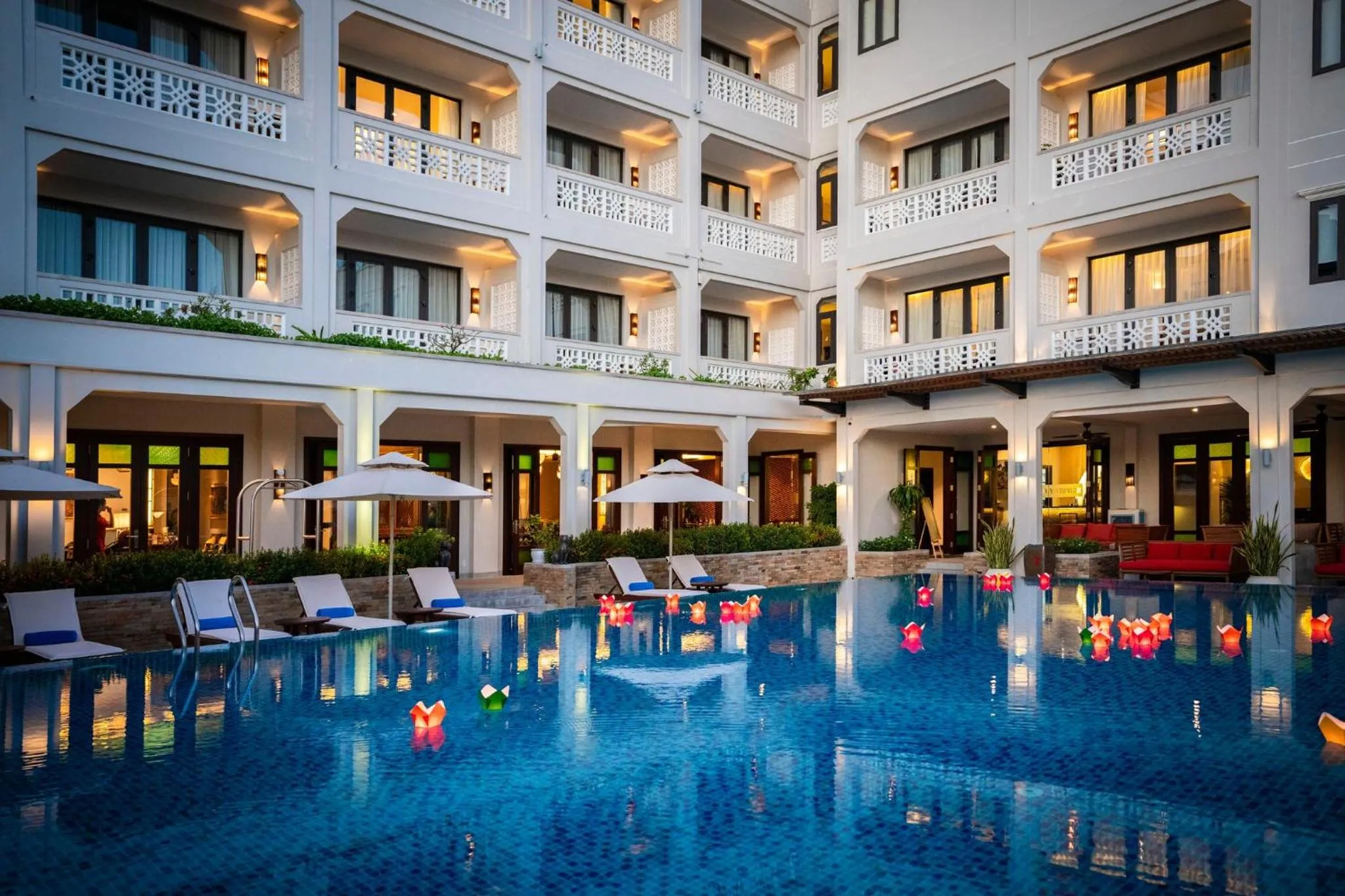 Pool view in RiverTown Hoi An Resort & Spa