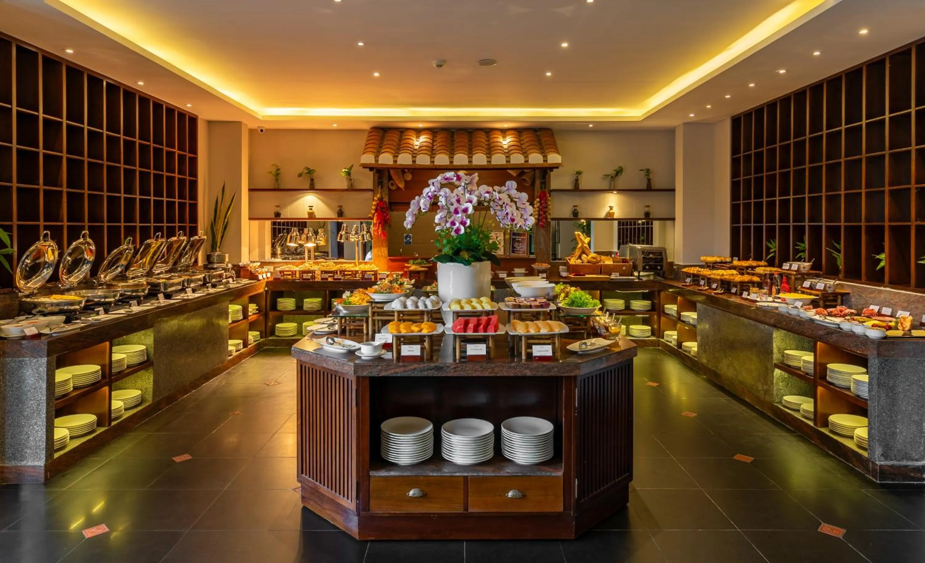 Buffet breakfast in RiverTown Hoi An Resort & Spa