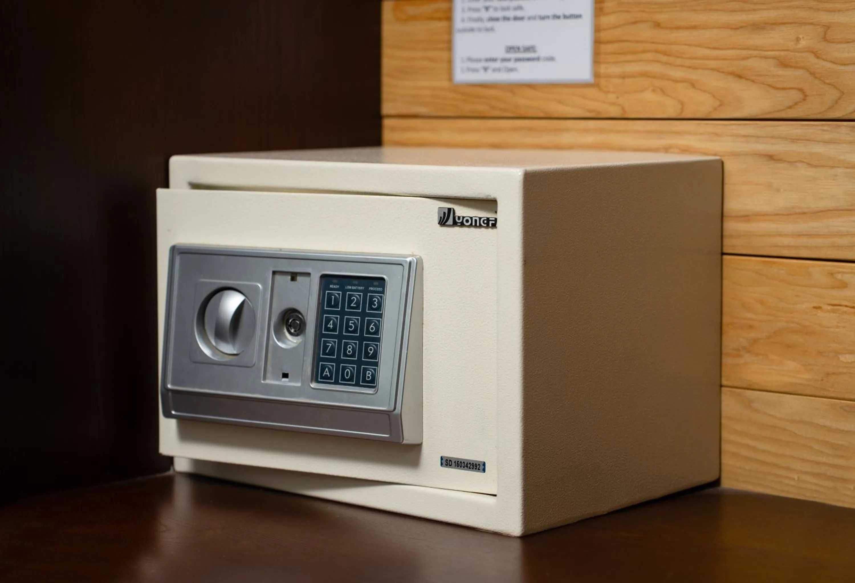 safe in Bella Rosa Hotel & Travel