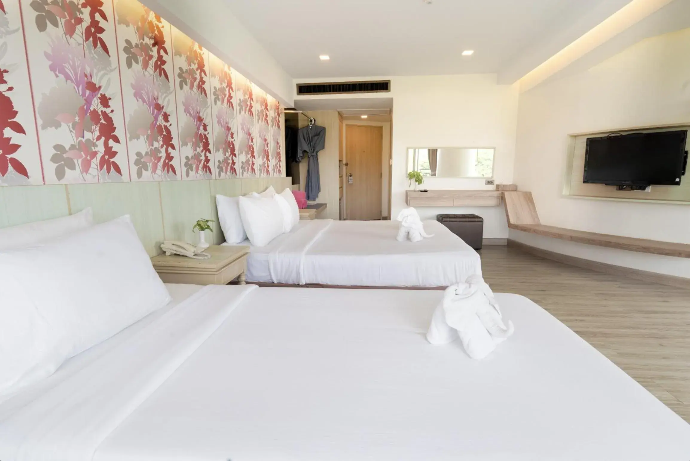 Bed in MATCHA SAMUI RESORT formerly Chaba Samui Resort Bed in MATCHA SAMUI RESORT formerly Chaba Samui Resort