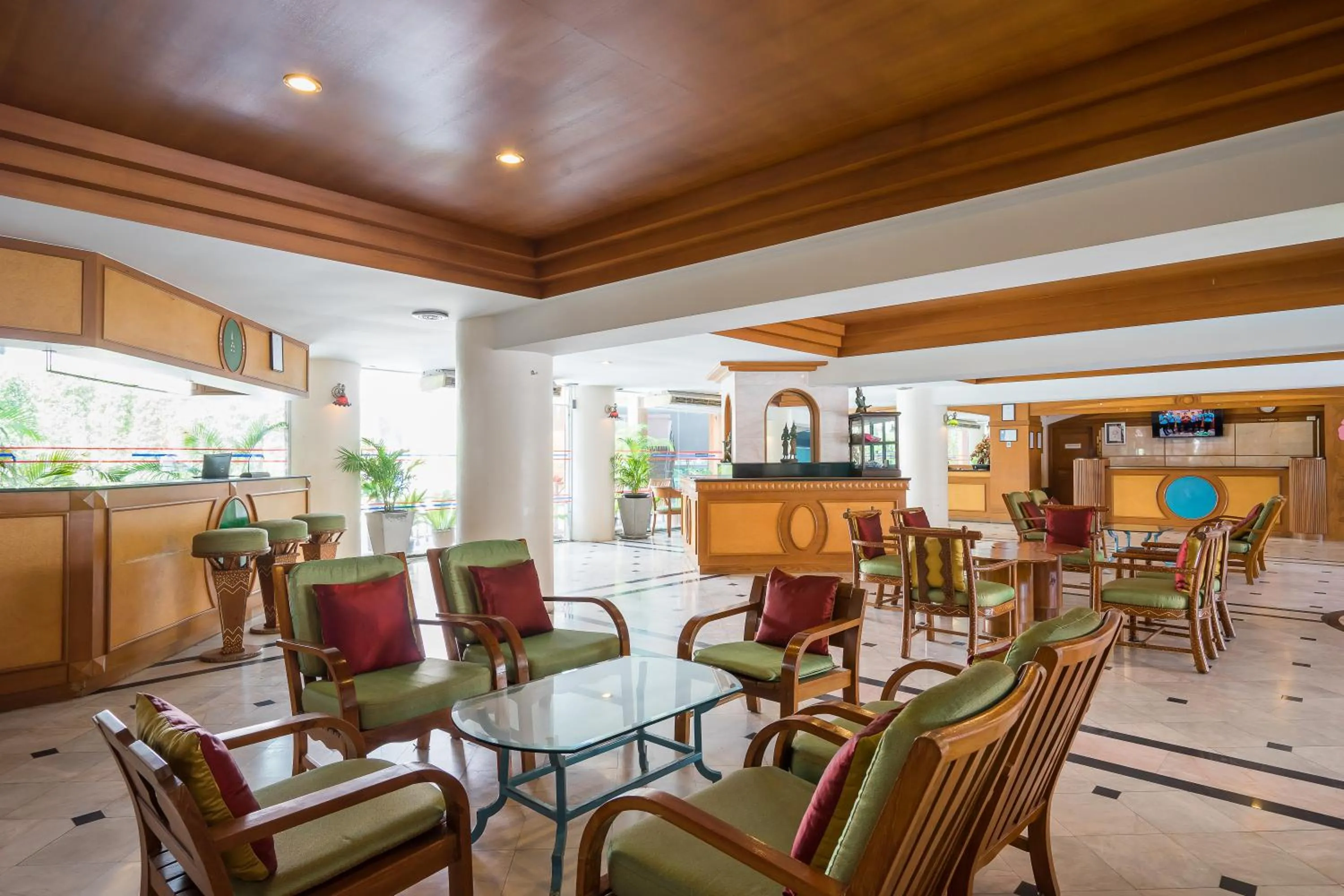 Lobby or reception in MATCHA SAMUI RESORT formerly Chaba Samui Resort