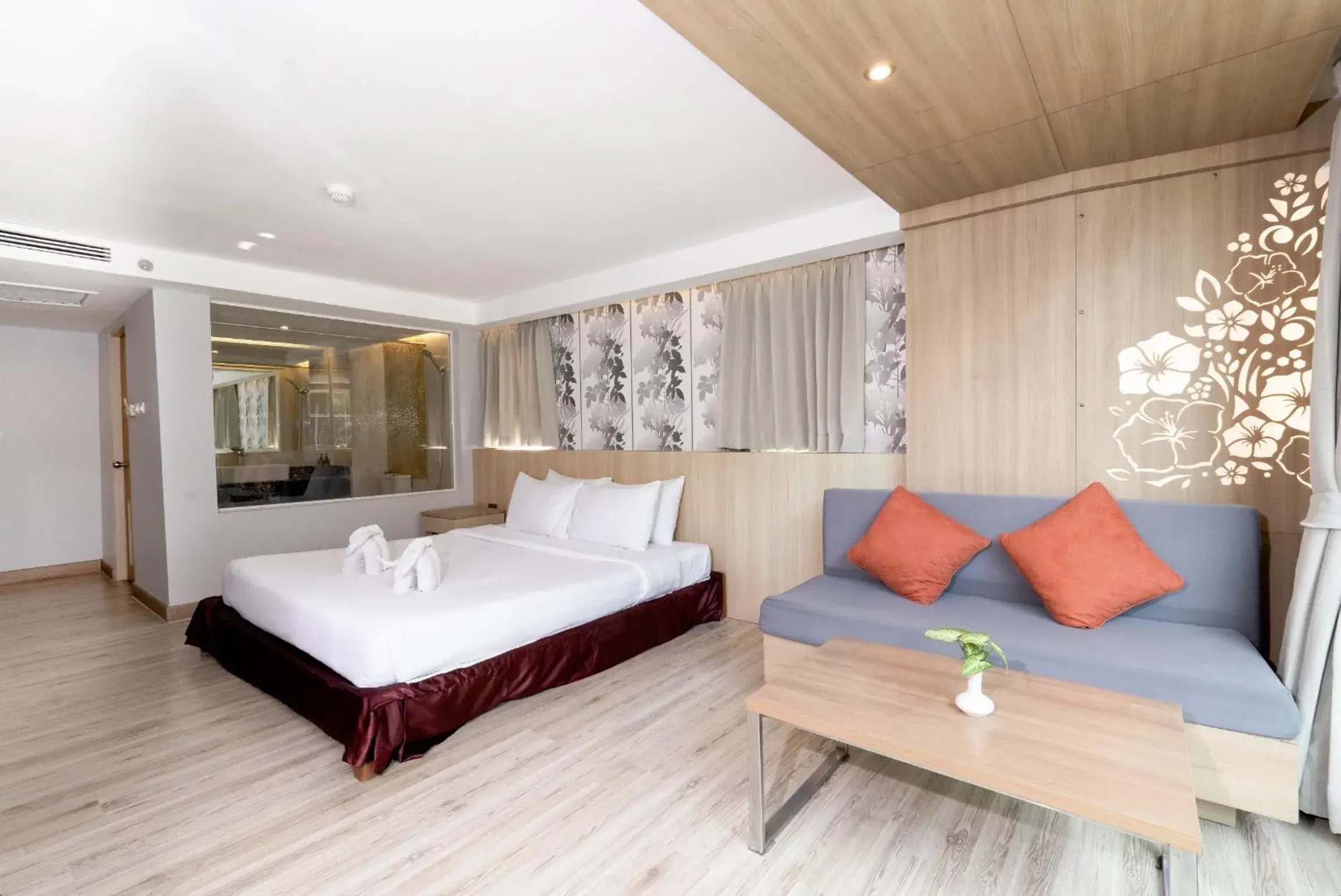 Bed in MATCHA SAMUI RESORT formerly Chaba Samui Resort Bed in MATCHA SAMUI RESORT formerly Chaba Samui Resort