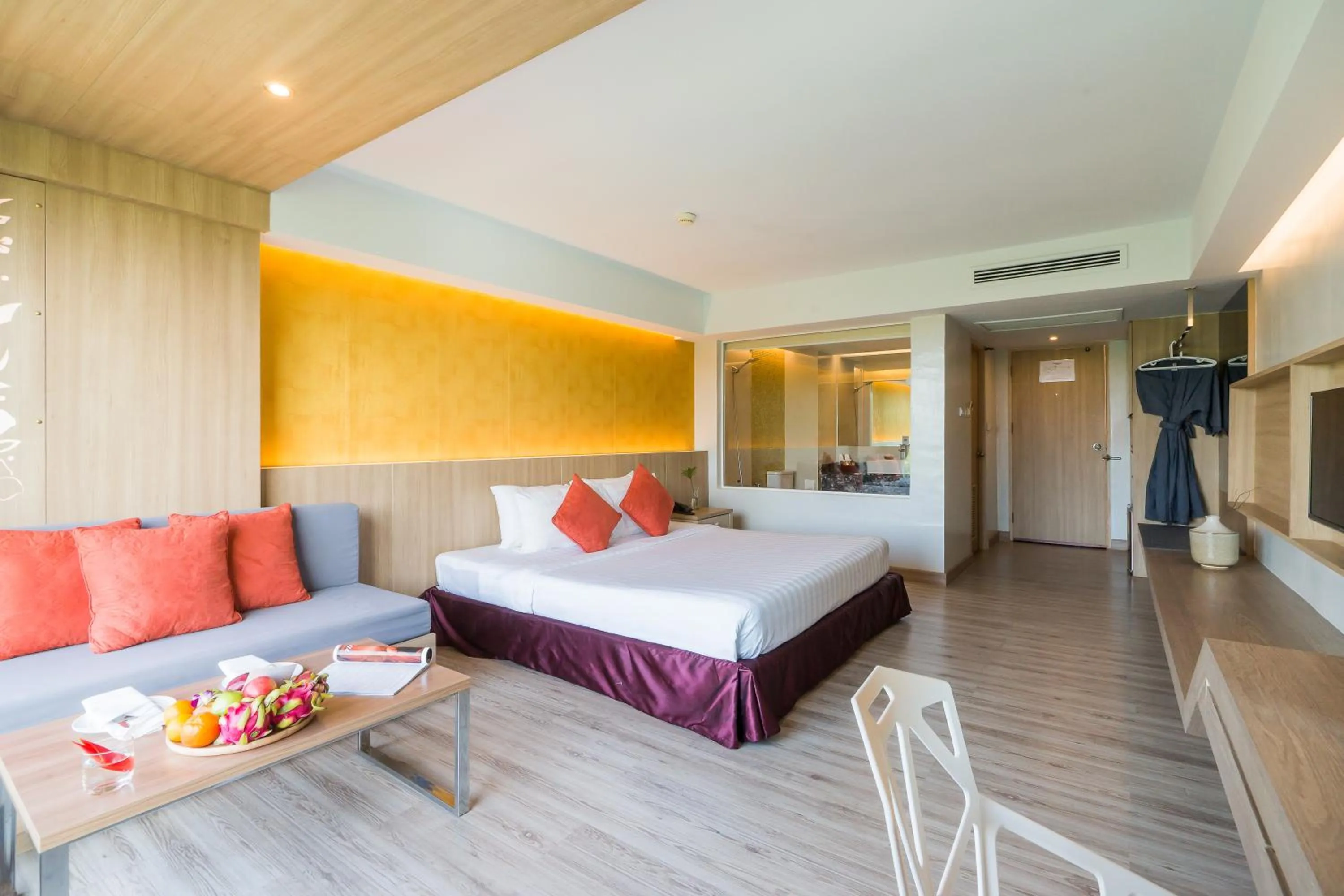 Bed in MATCHA SAMUI RESORT formerly Chaba Samui Resort