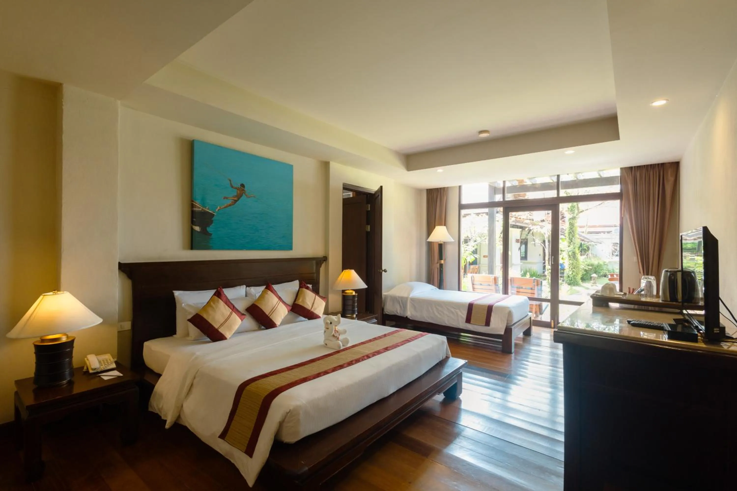 Guests, Bed in Khaolak Bhandari Resort & Spa