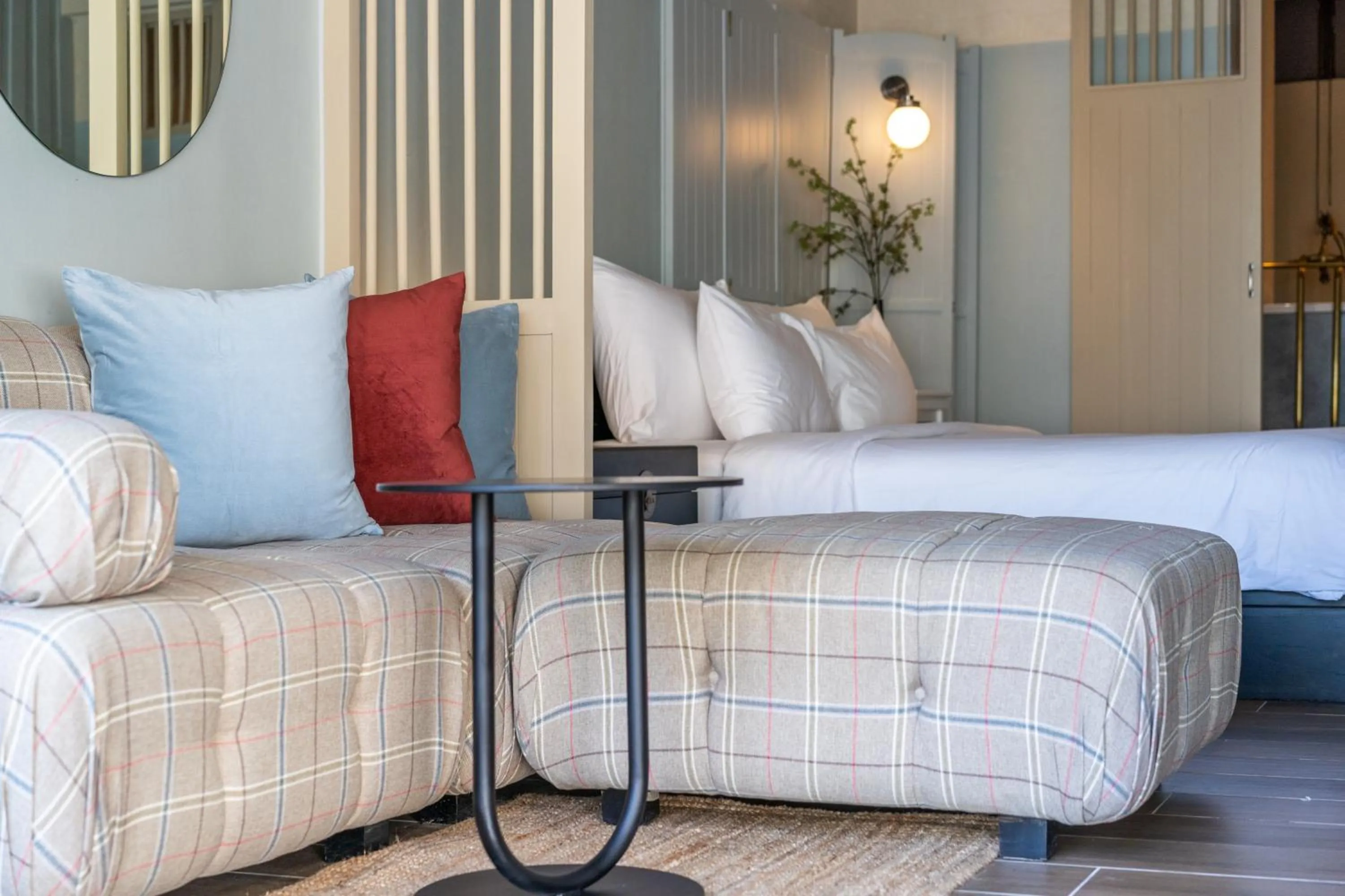 Seating area, Bed in B House Samui