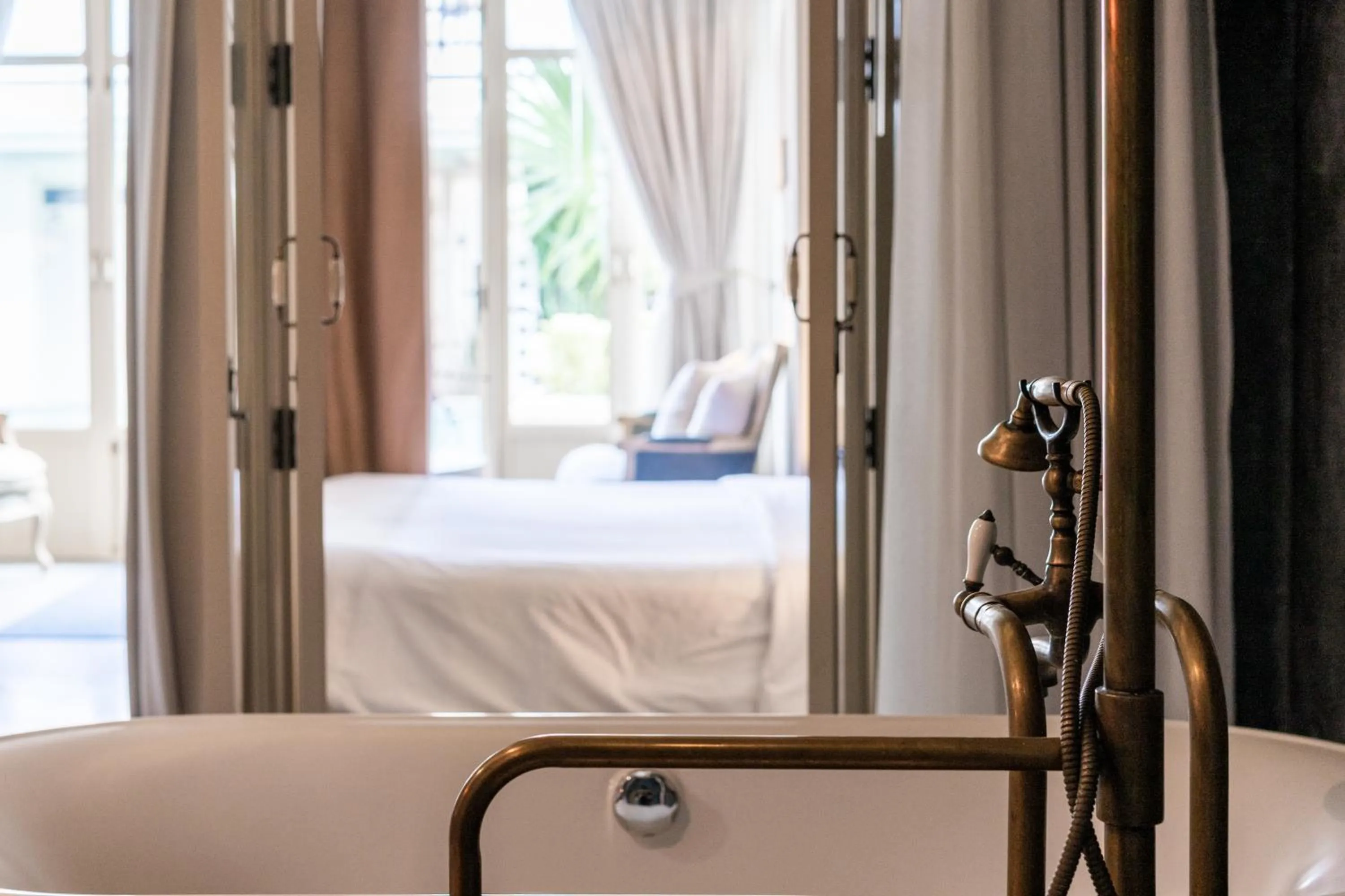 Bathroom, Bed in B House Samui