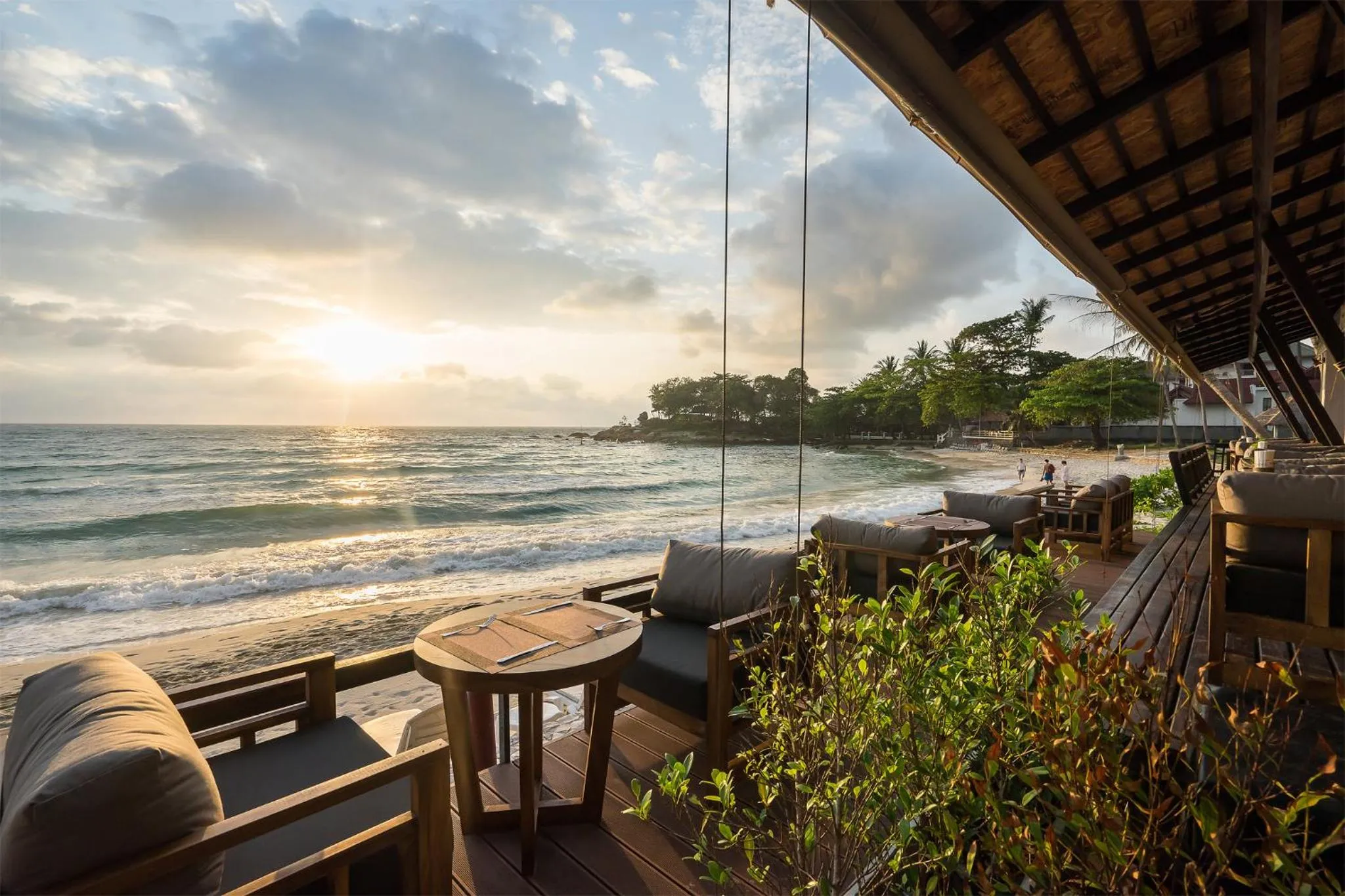 Patio in Samui Paradise Chaweng Beach Resort