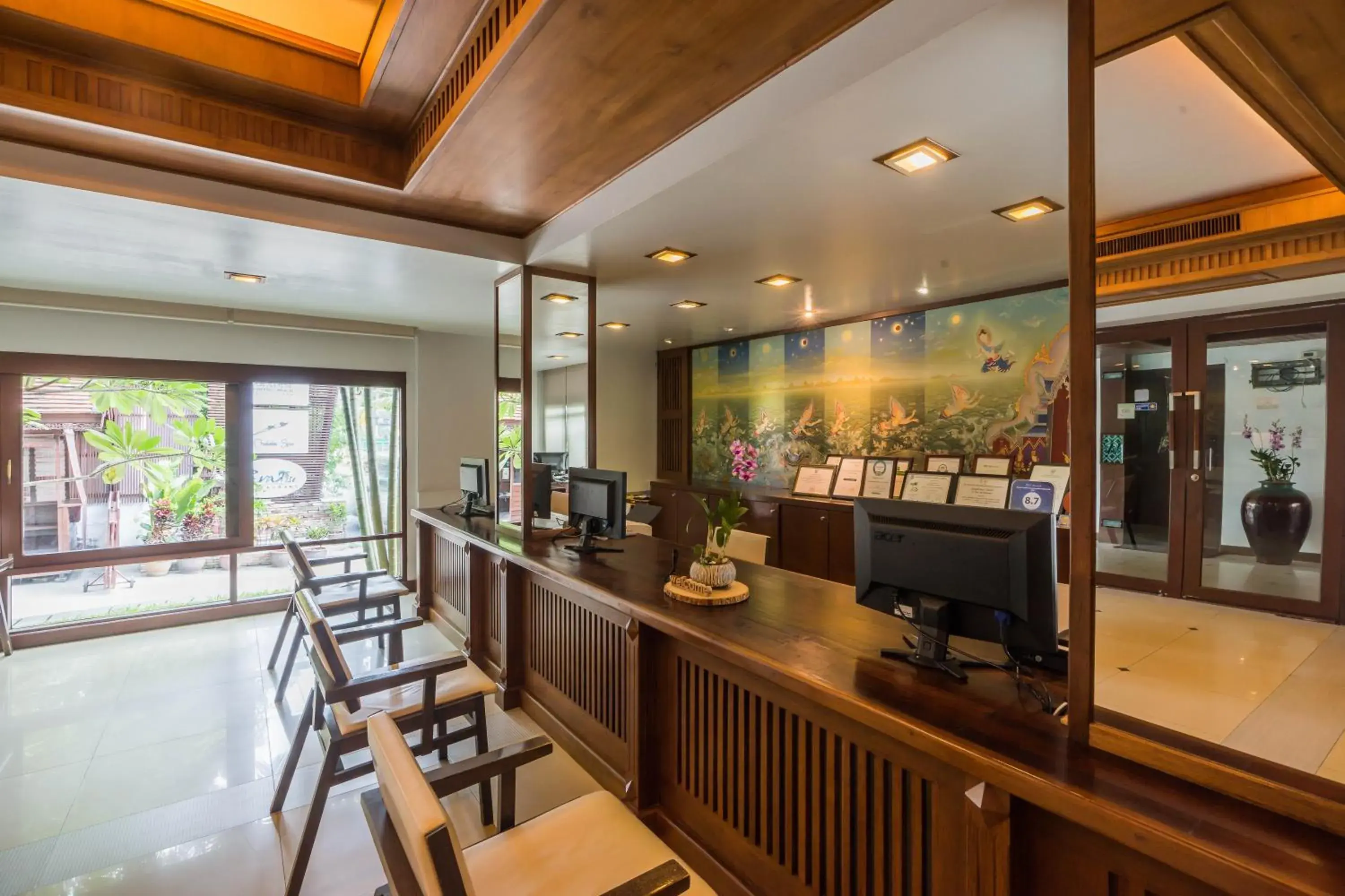 Lobby or reception in Samui Paradise Chaweng Beach Resort Lobby or reception in Samui Paradise Chaweng Beach Resort