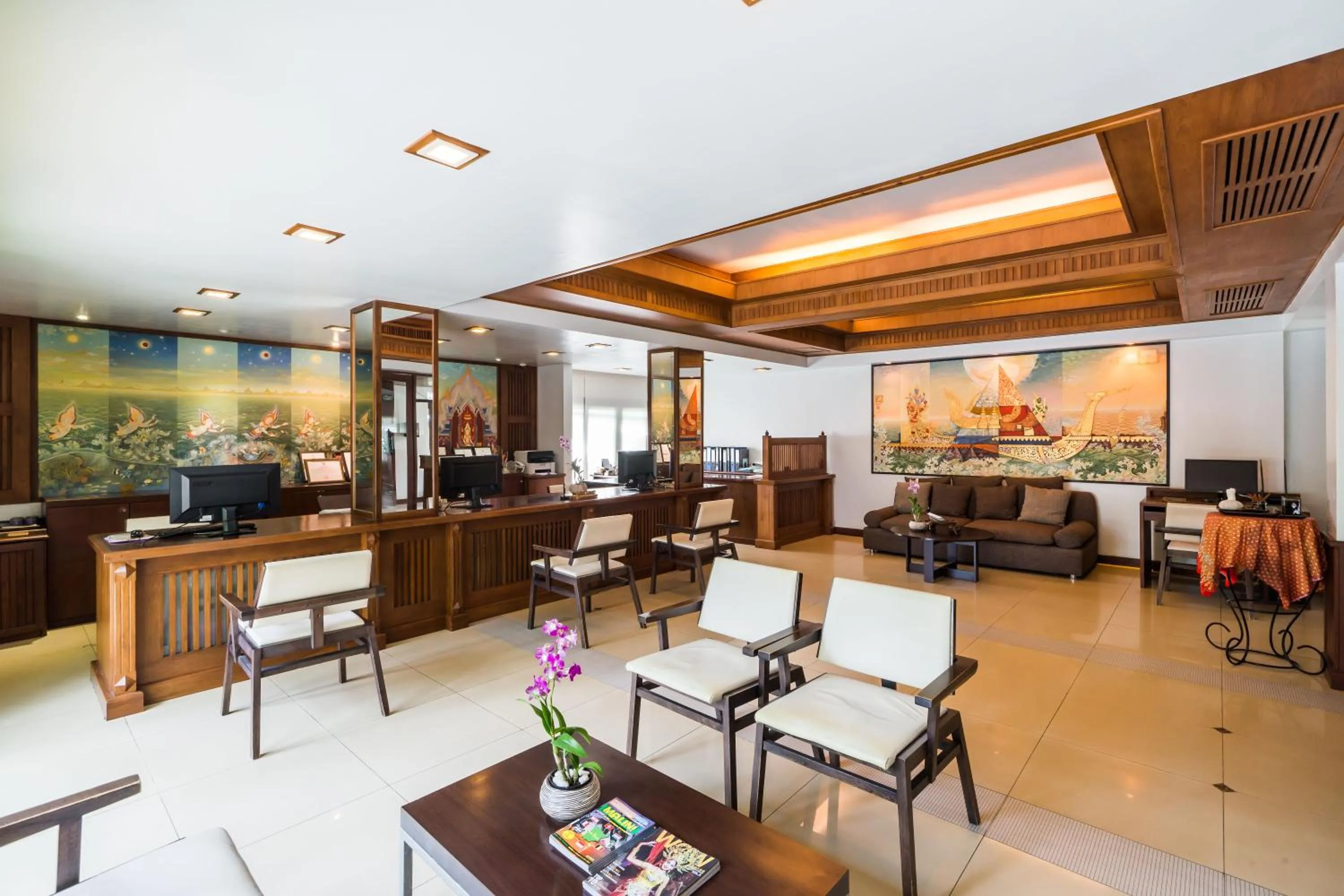 Lobby or reception in Samui Paradise Chaweng Beach Resort