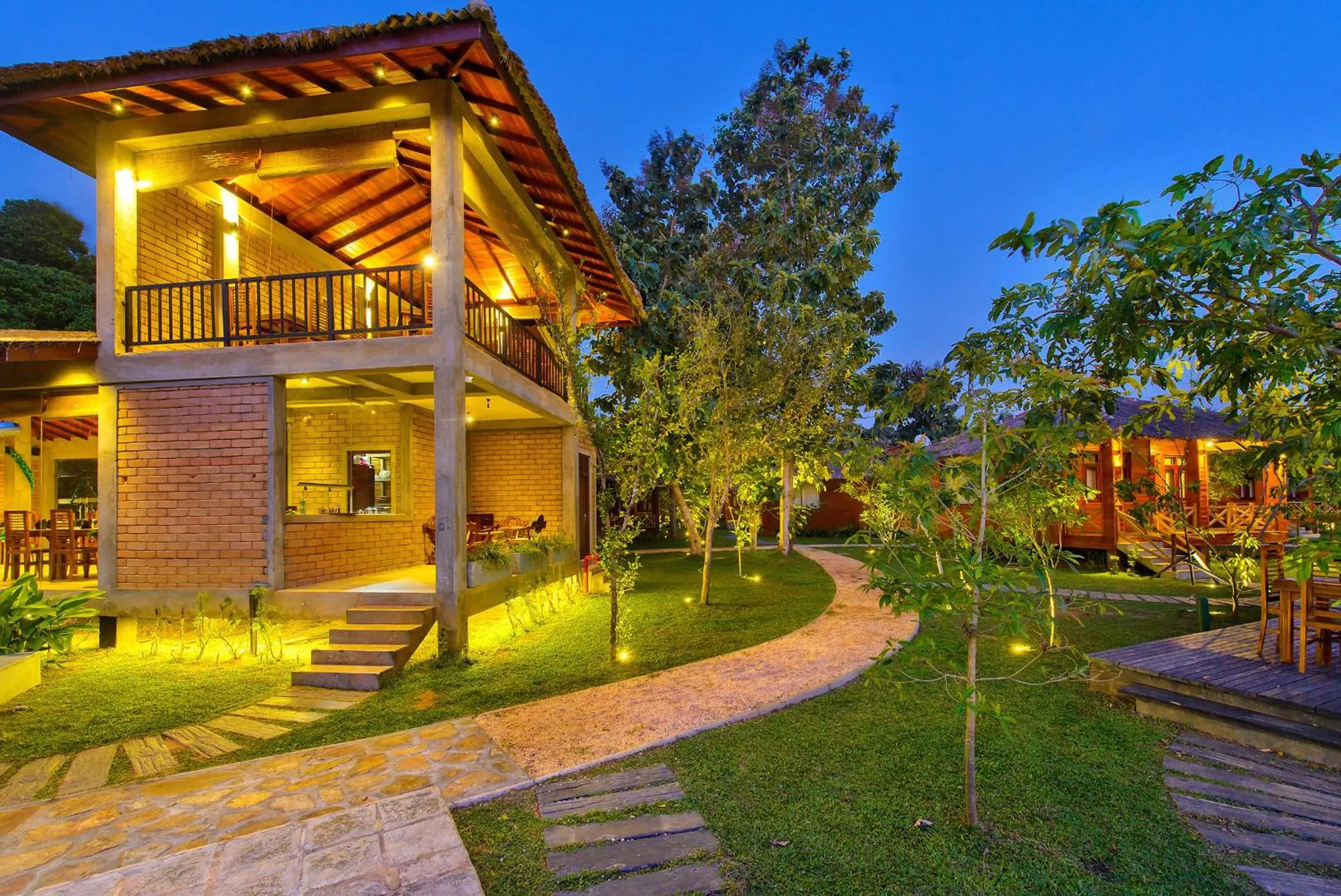 Property building in Karunakarala Ayurveda Resort