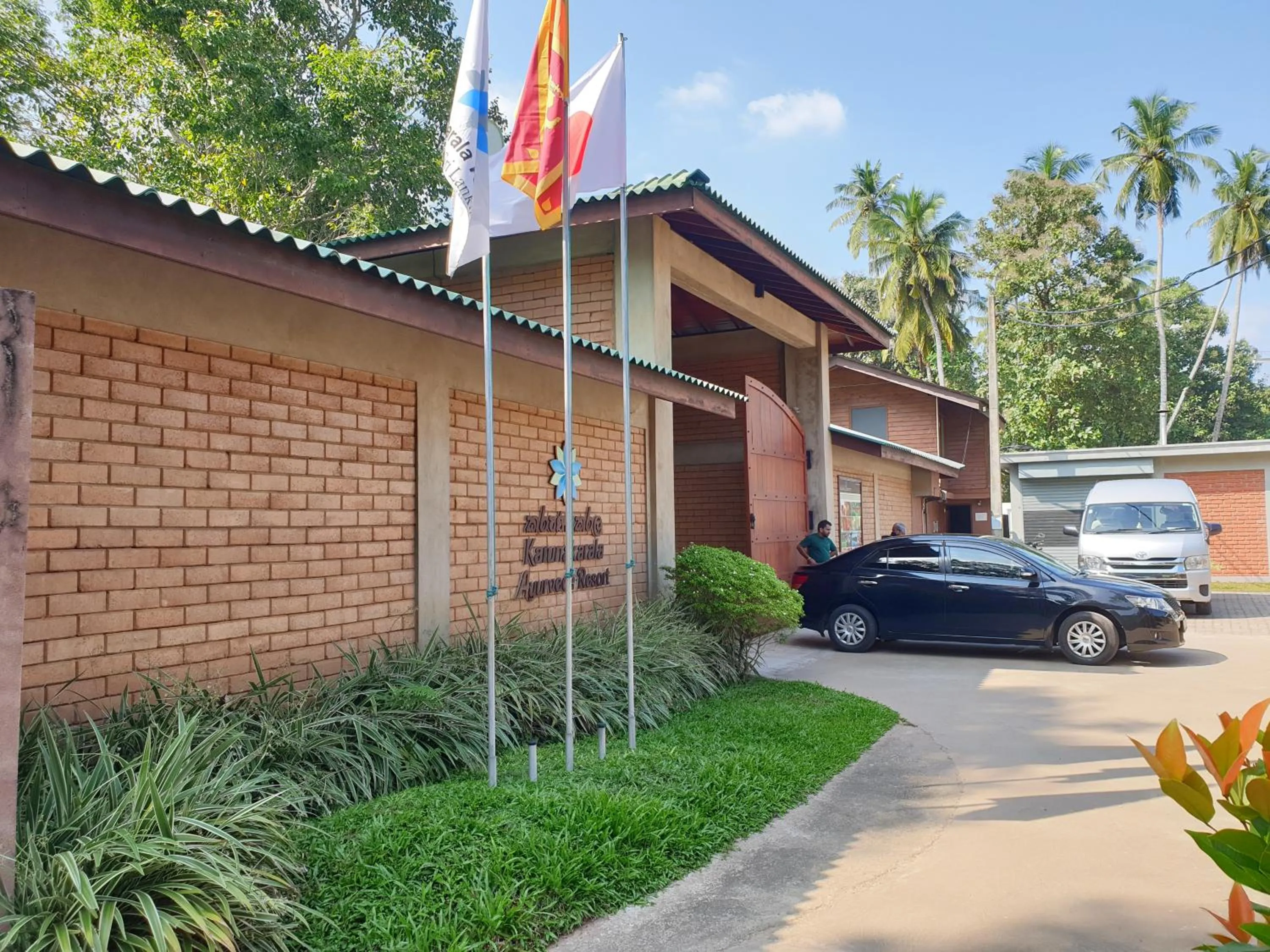 Property building in Karunakarala Ayurveda Resort
