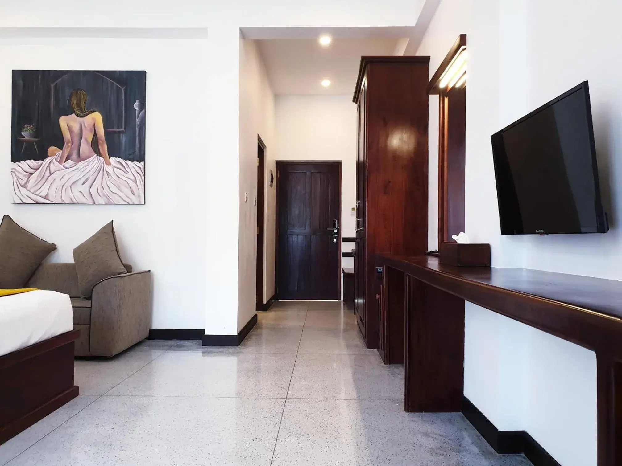 Living room in Karunakarala Ayurveda Resort Living room in Karunakarala Ayurveda Resort