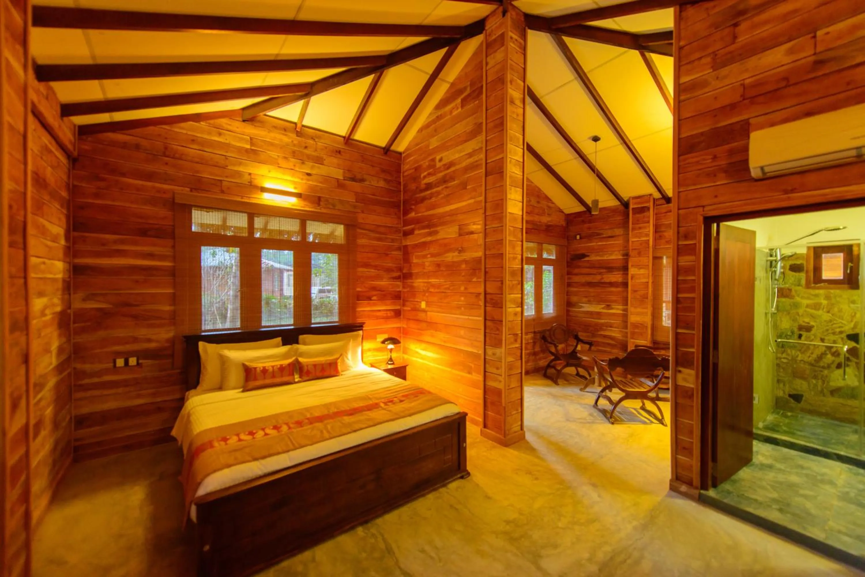 Property building, Bed in Karunakarala Ayurveda Resort