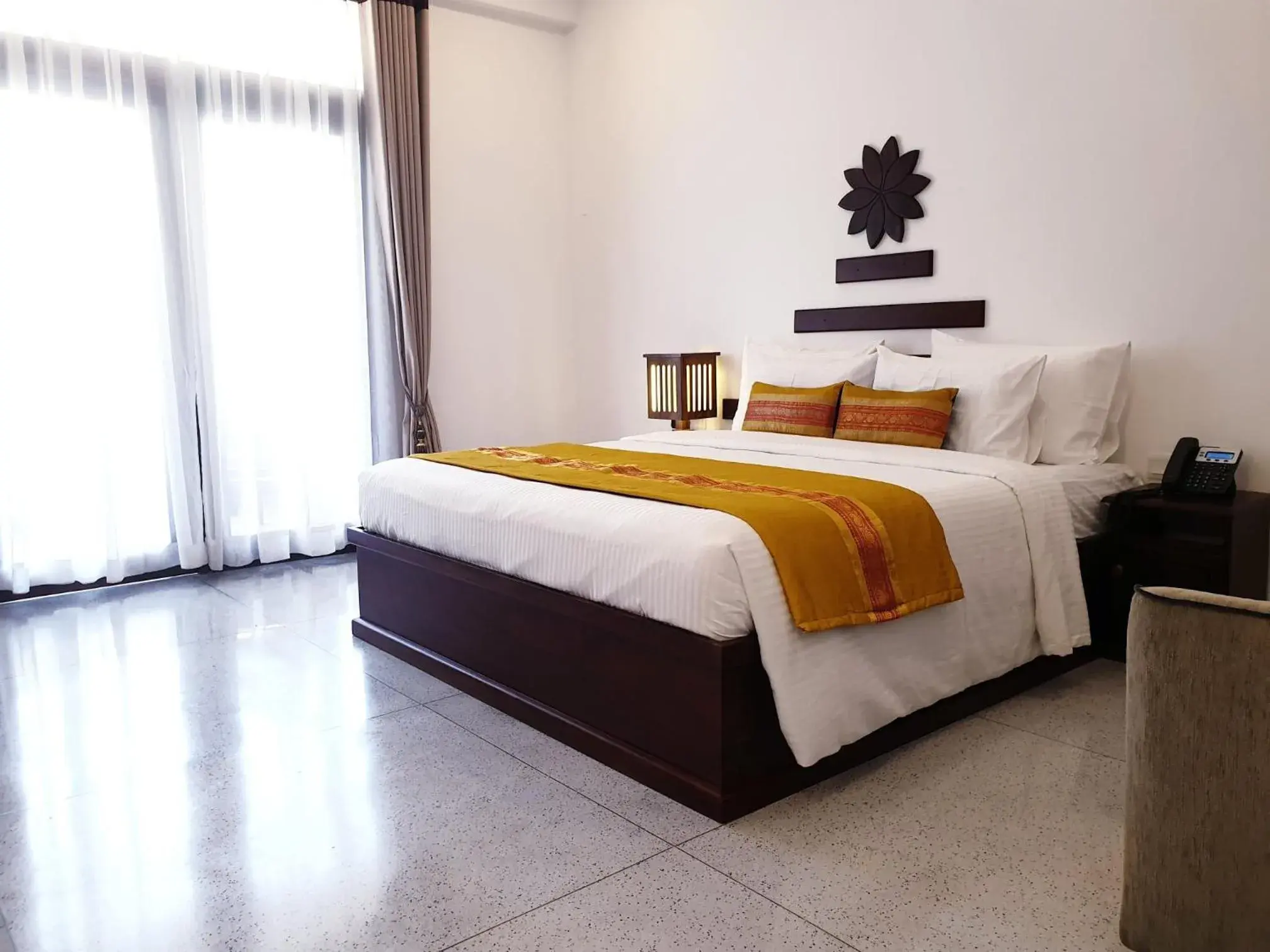 Bedroom, Bed in Karunakarala Ayurveda Resort Bedroom, Bed in Karunakarala Ayurveda Resort