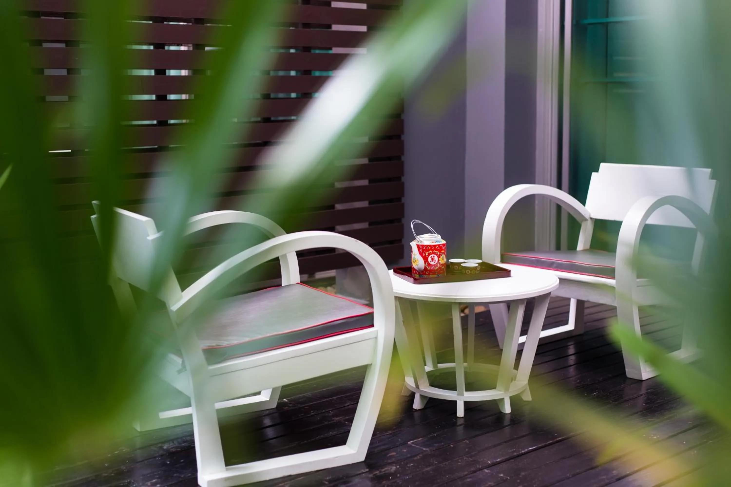 Balcony/Terrace in Red Ginger Chic Resort