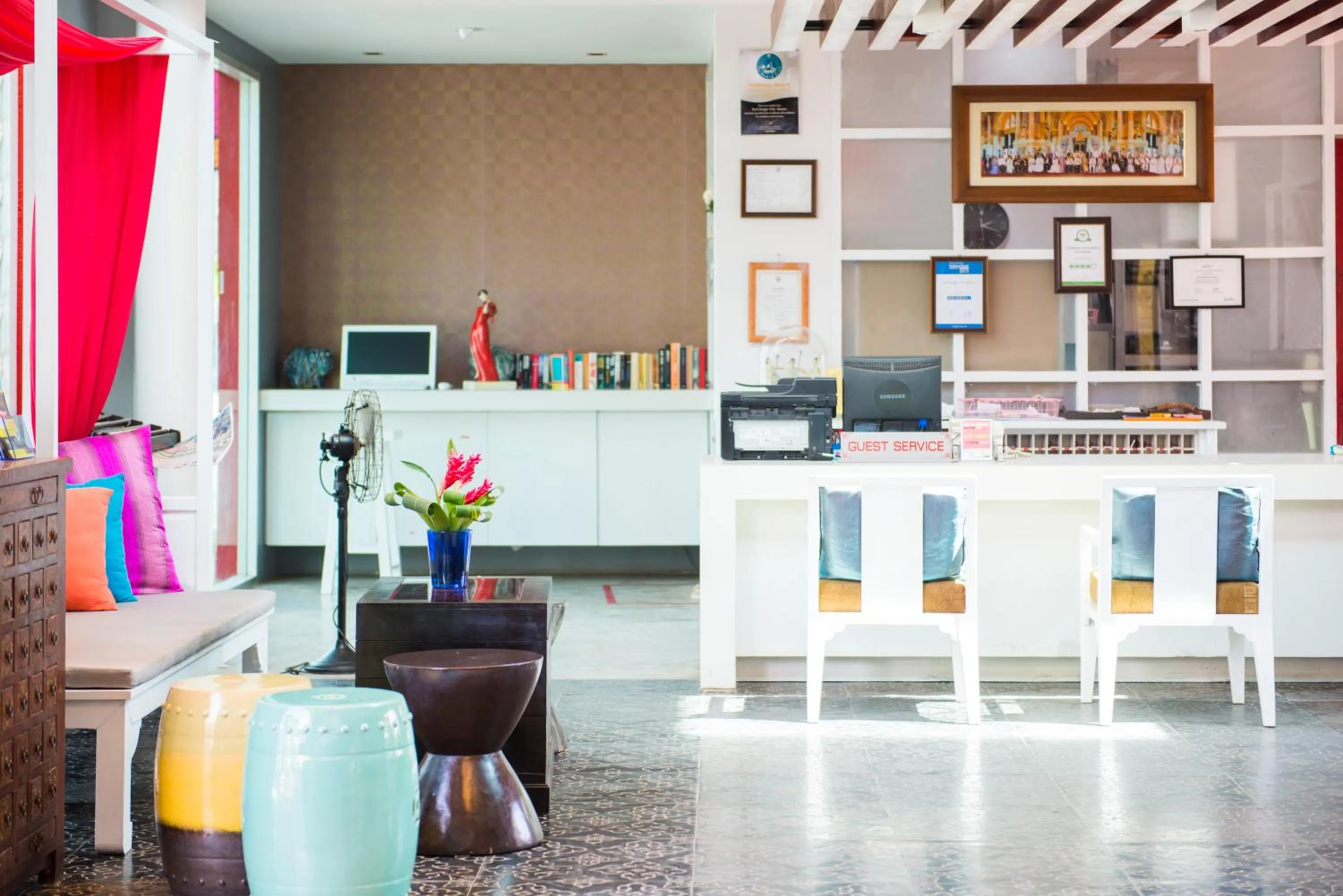 Lobby or reception in Red Ginger Chic Resort