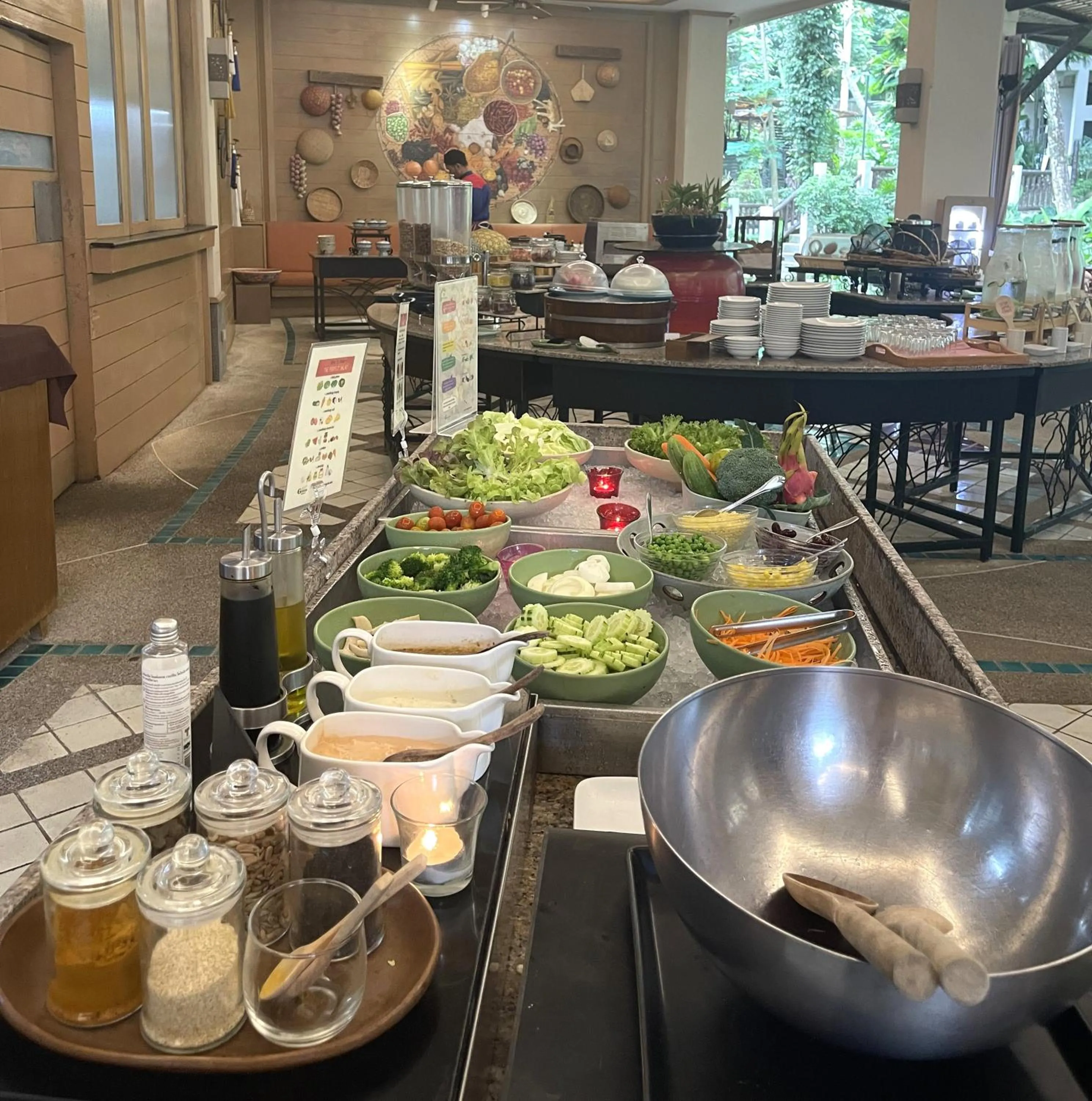 Breakfast in Red Ginger Chic Resort