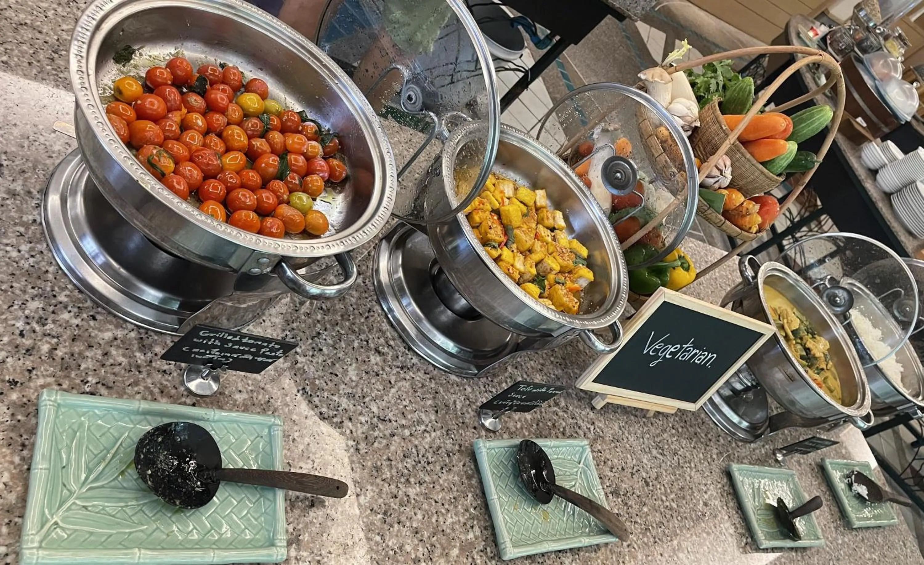 Breakfast in Red Ginger Chic Resort