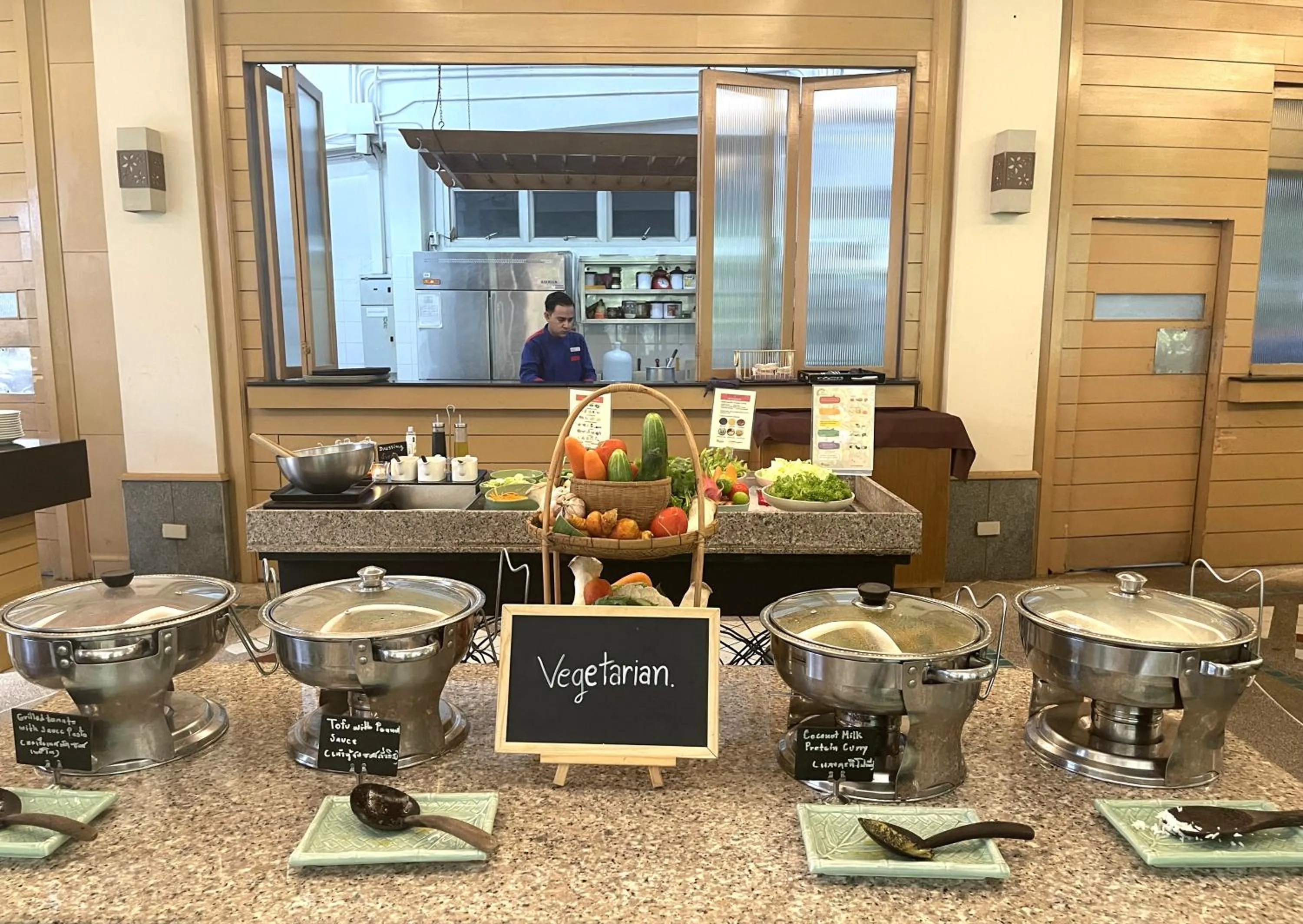 Breakfast in Red Ginger Chic Resort