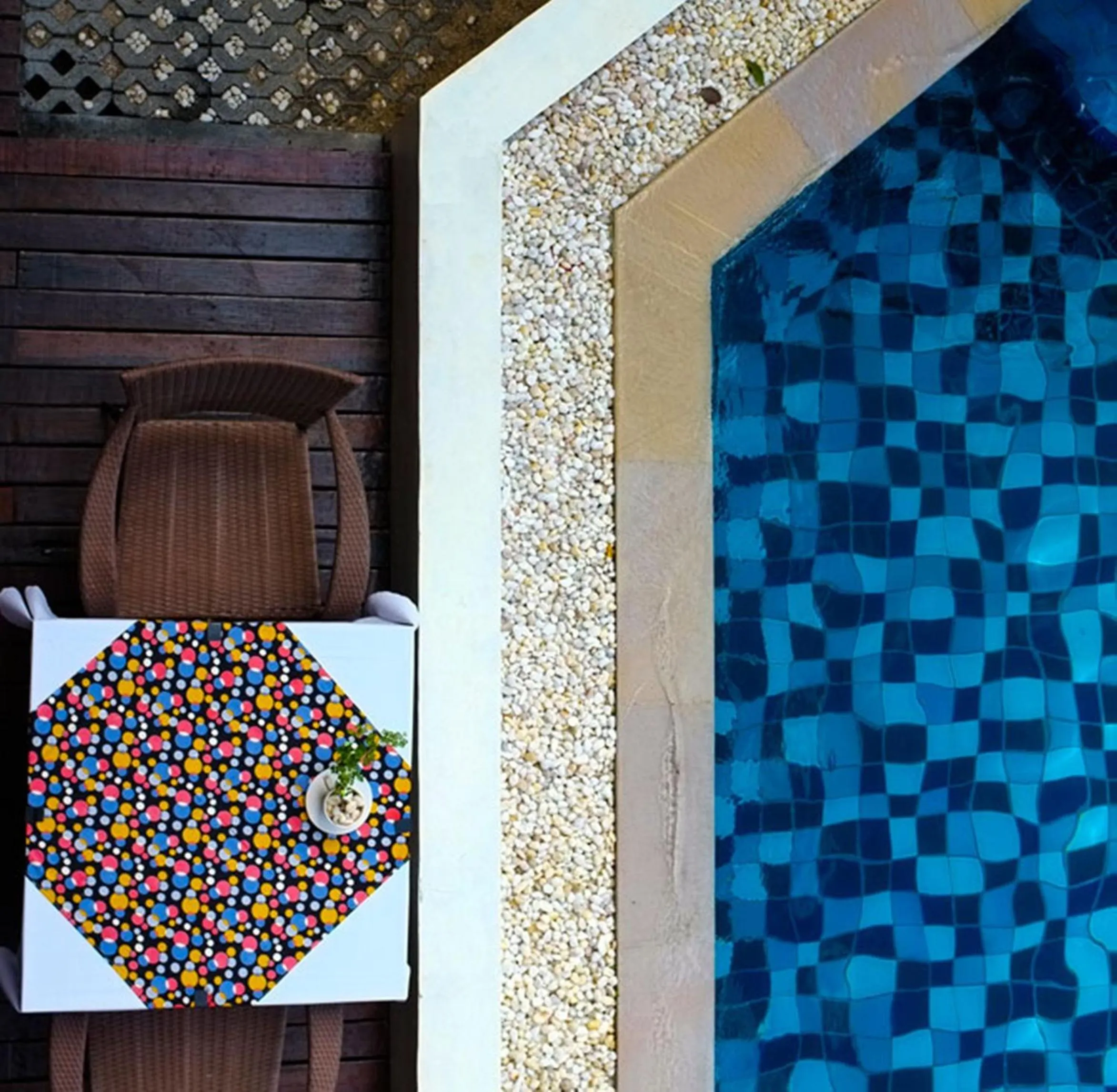 Swimming pool in Red Ginger Chic Resort