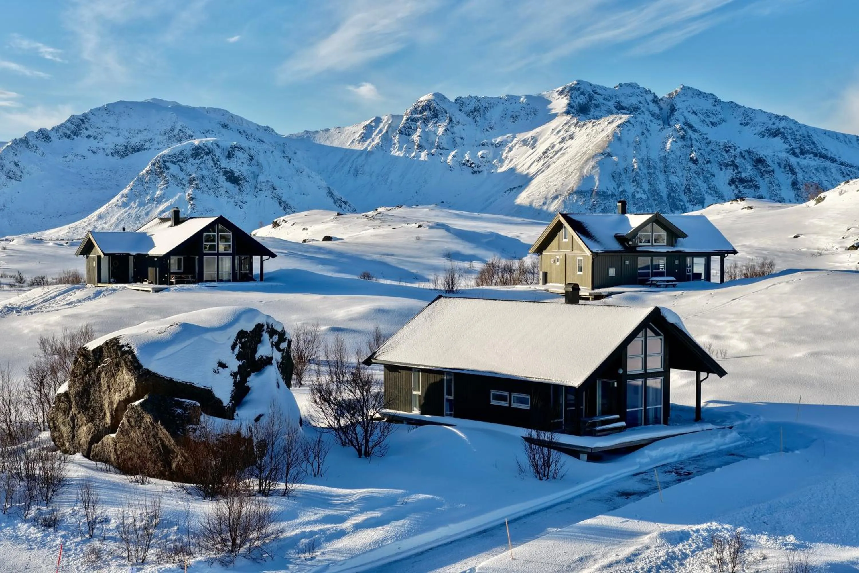 Day in Lofoten Links Lodges