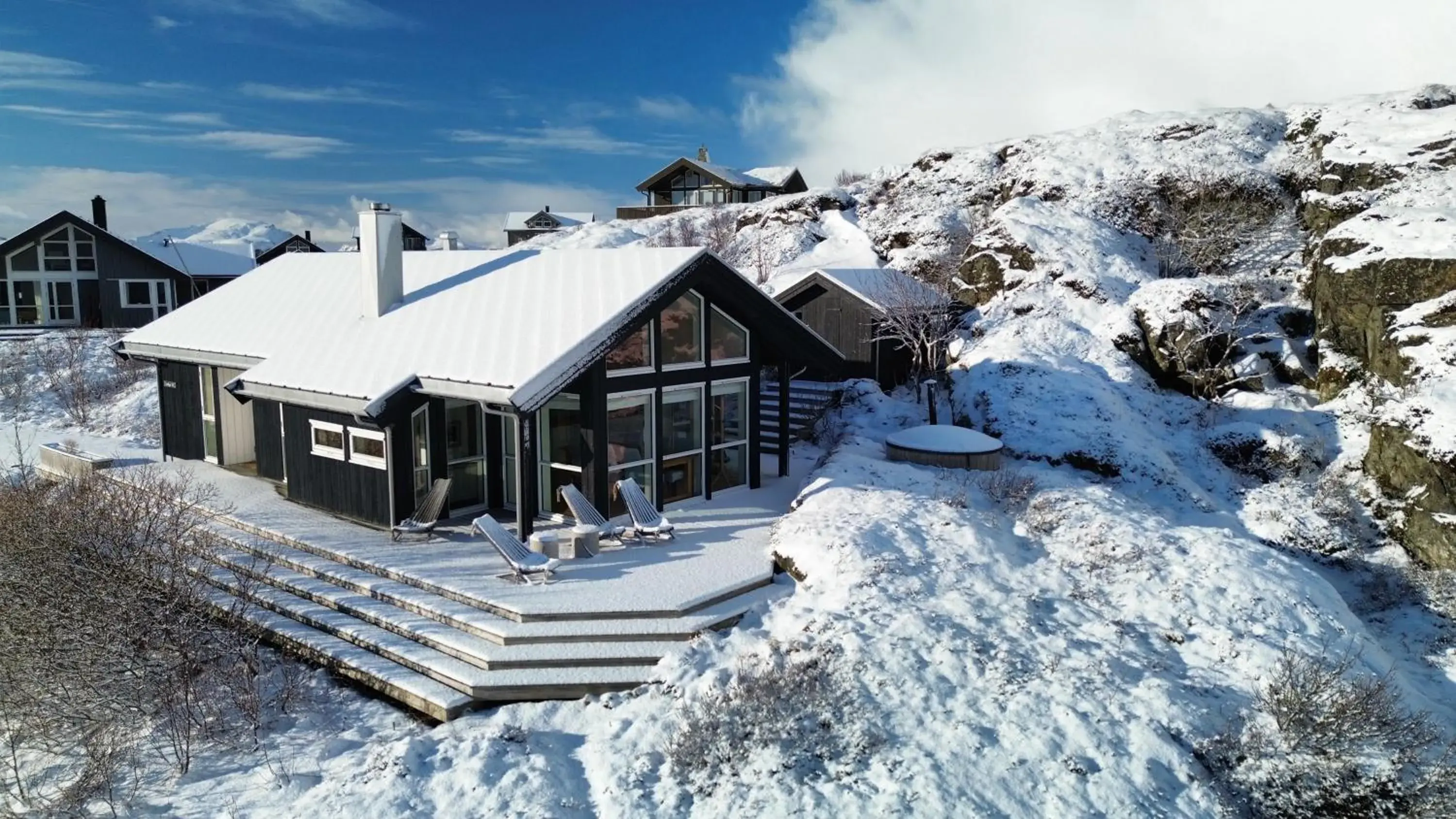 Deluxe Three-Bedroom House in Lofoten Links Lodges Deluxe Three-Bedroom House in Lofoten Links Lodges